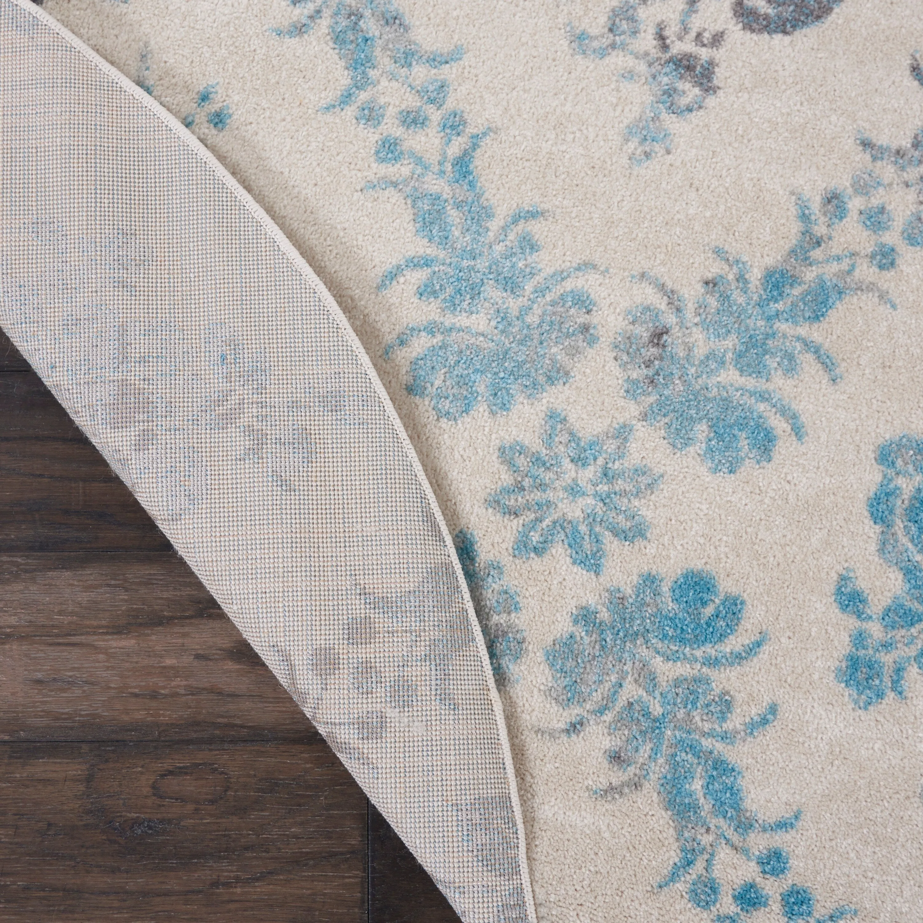 Nourison Tranquil French Country Floral Damask Area Rug