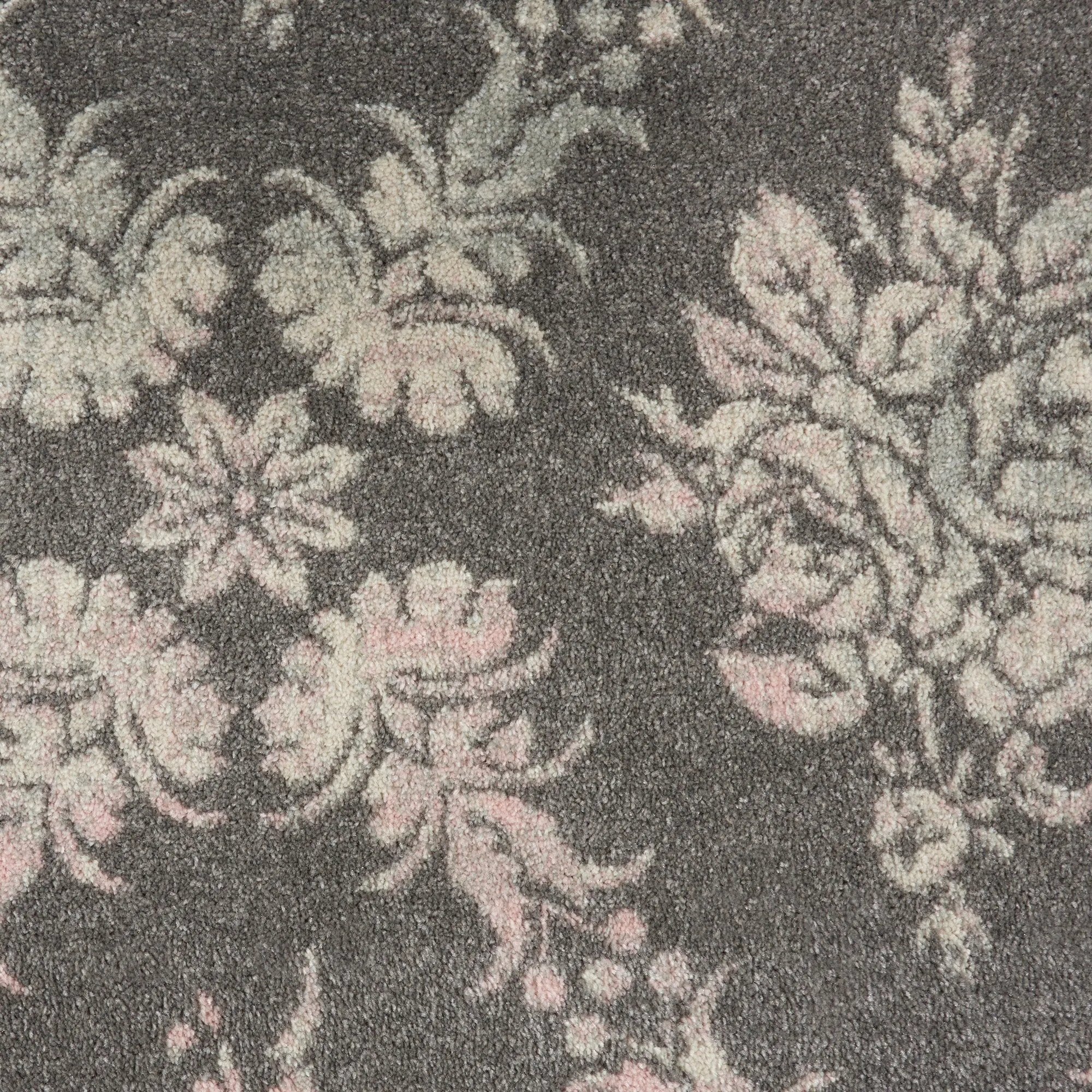 Nourison Tranquil French Country Floral Damask Area Rug