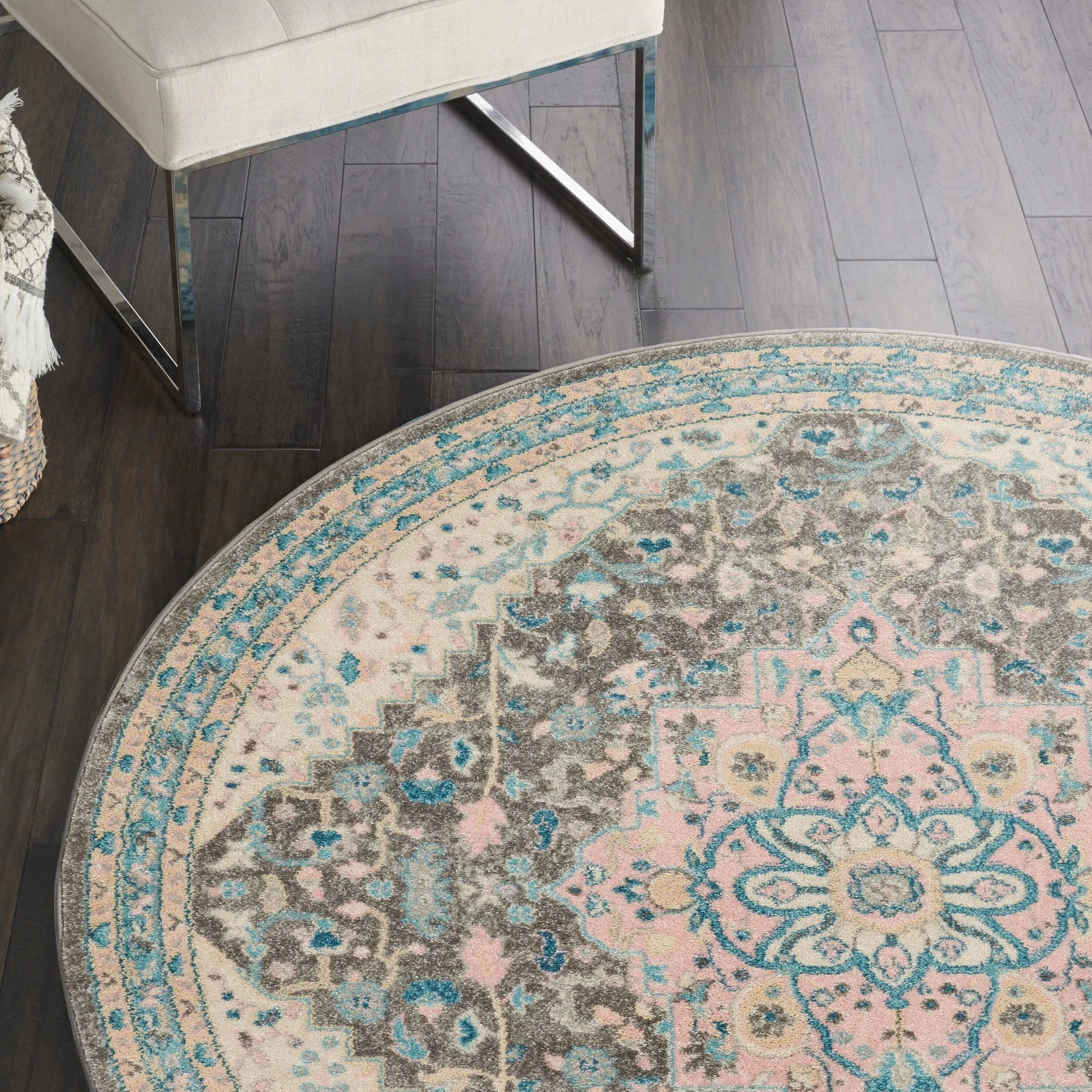 Nourison Tranquil Persian Vintage Oushak Area Rug