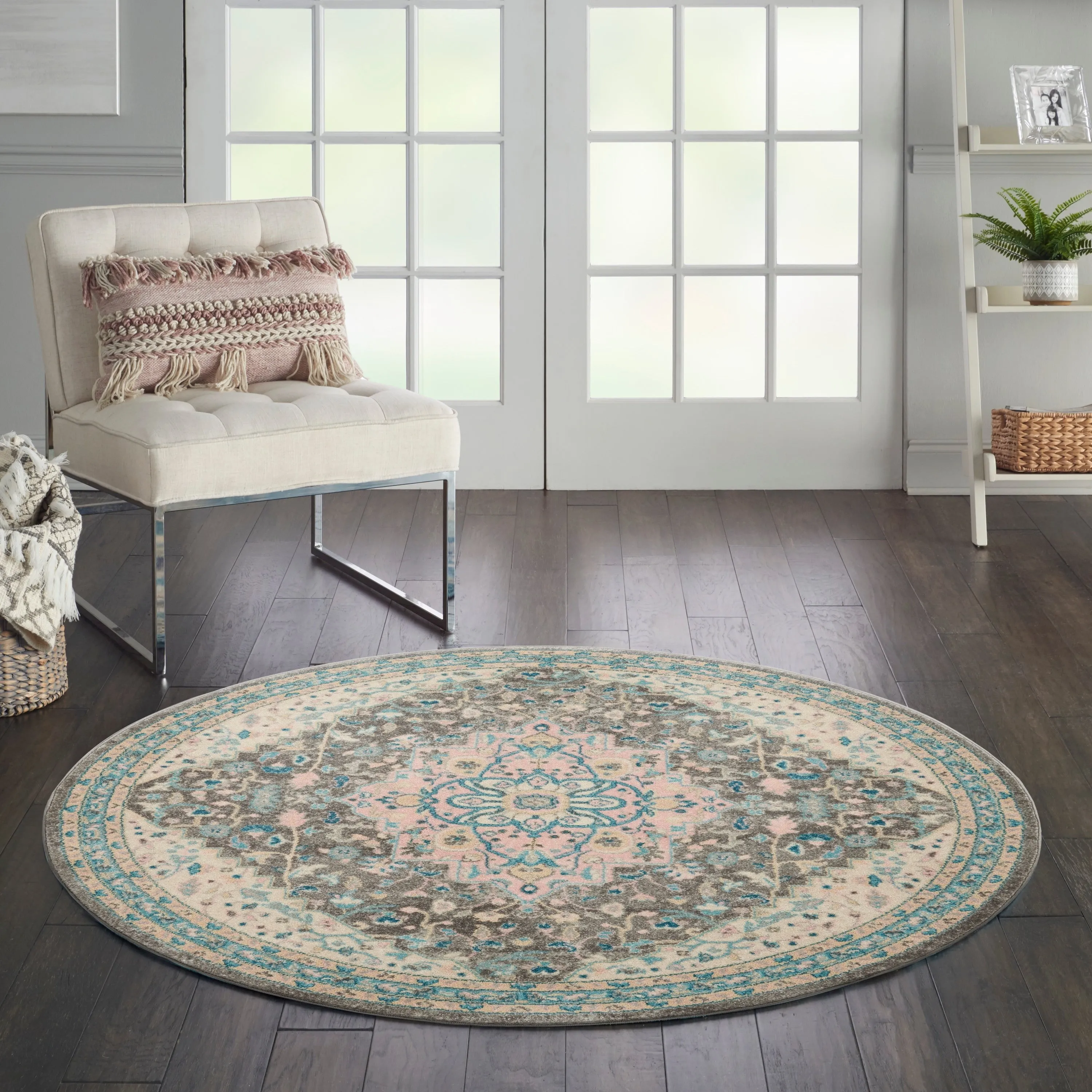 Nourison Tranquil Persian Vintage Oushak Area Rug