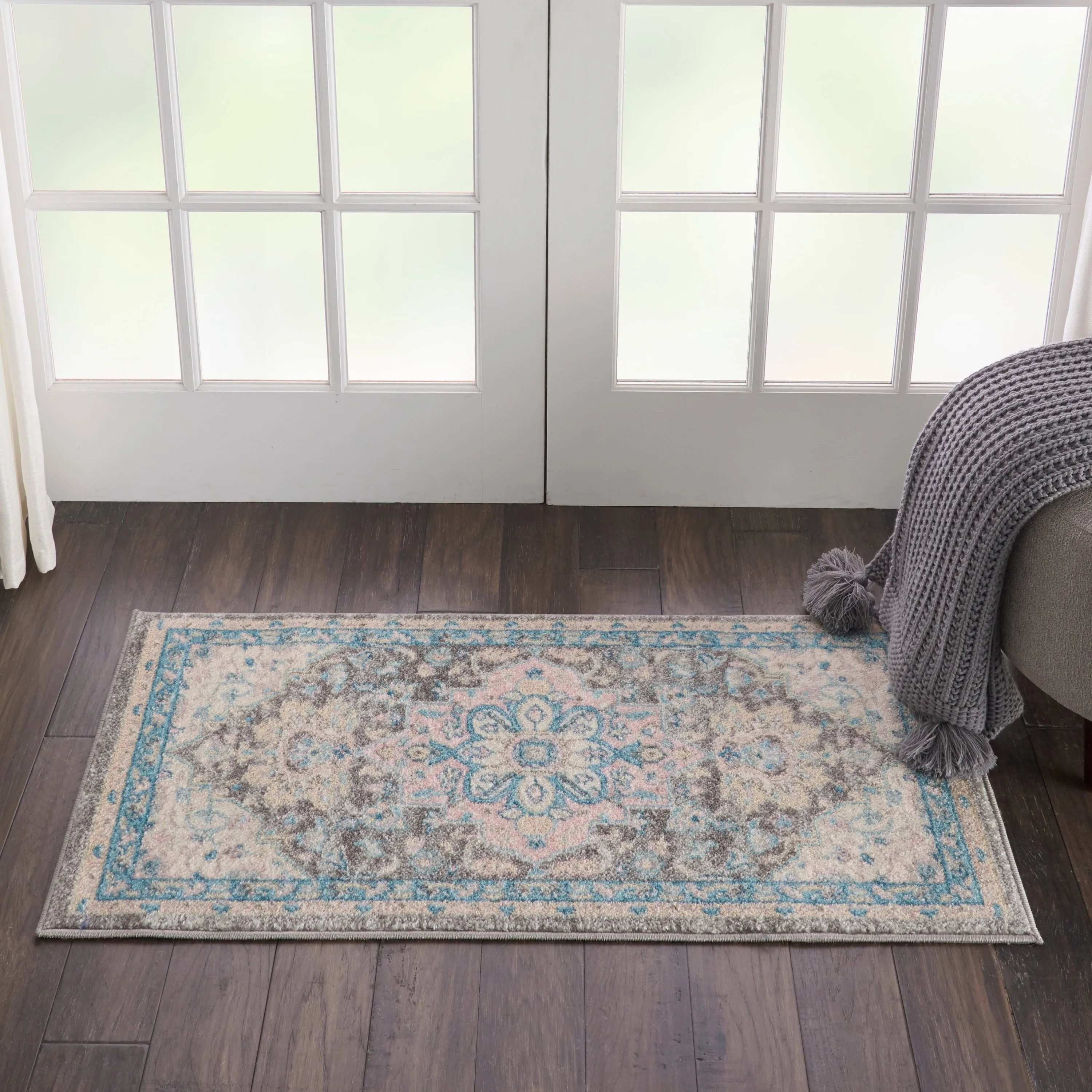 Nourison Tranquil Persian Vintage Oushak Area Rug