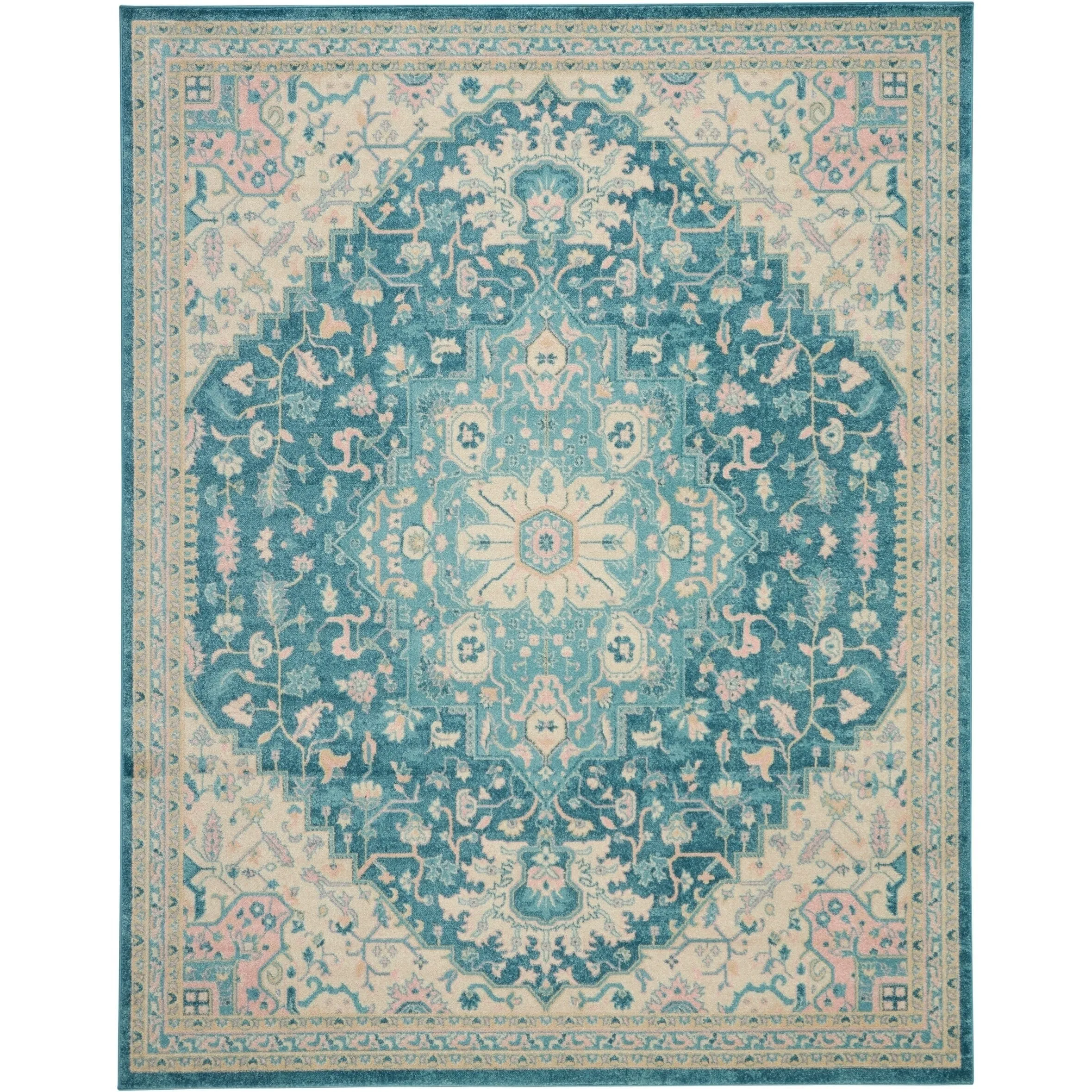 Nourison Tranquil Persian Vintage Oushak Area Rug