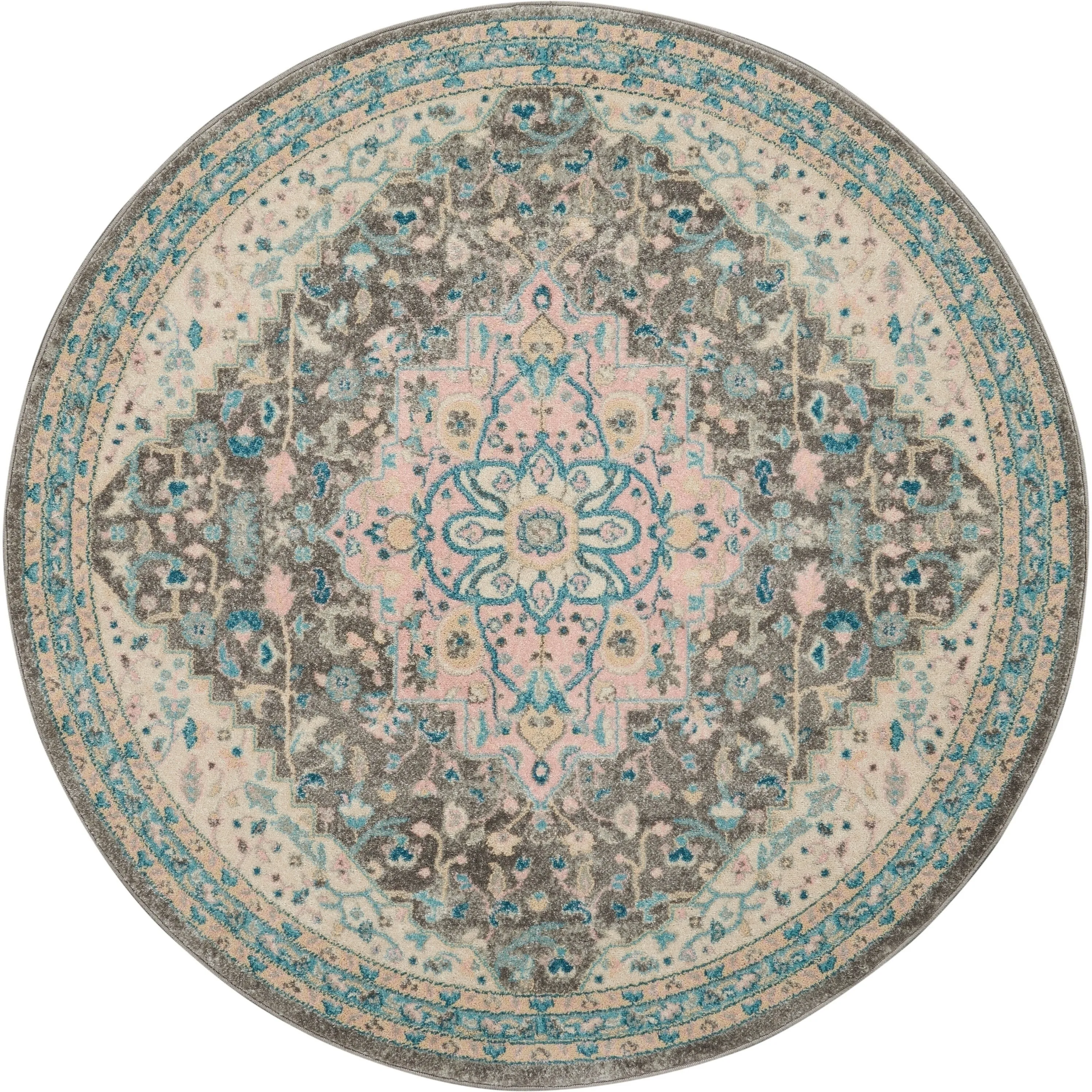 Nourison Tranquil Persian Vintage Oushak Area Rug