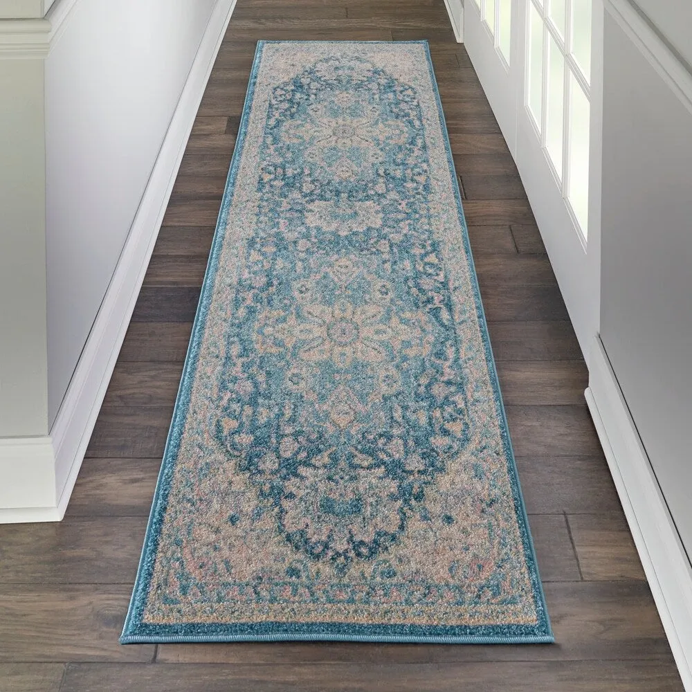 Nourison Tranquil Persian Vintage Oushak Area Rug