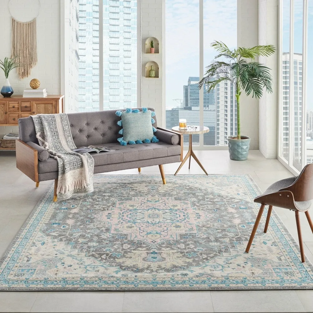 Nourison Tranquil Persian Vintage Oushak Area Rug