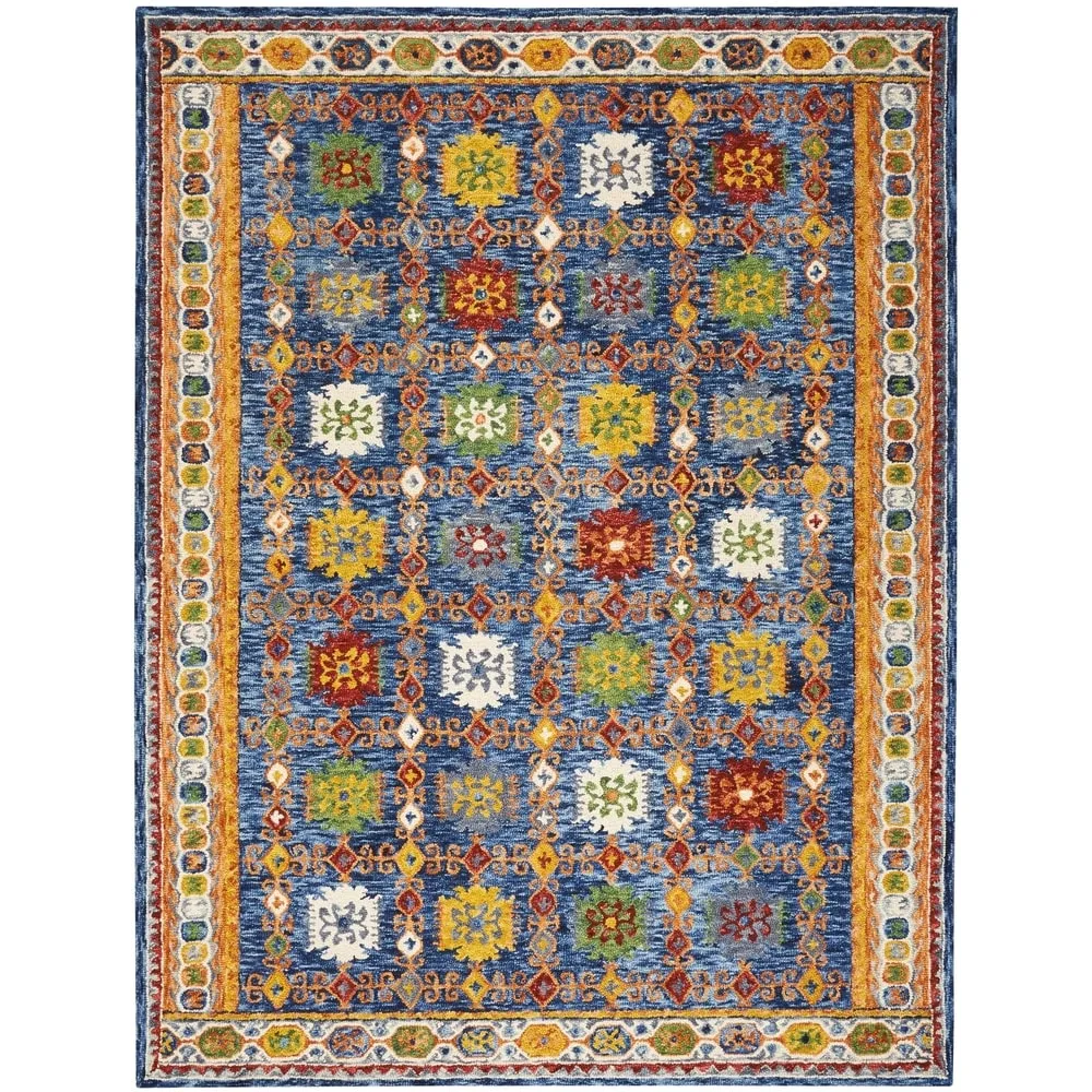 Nourison Vibrant Traditional Wool Area Rug