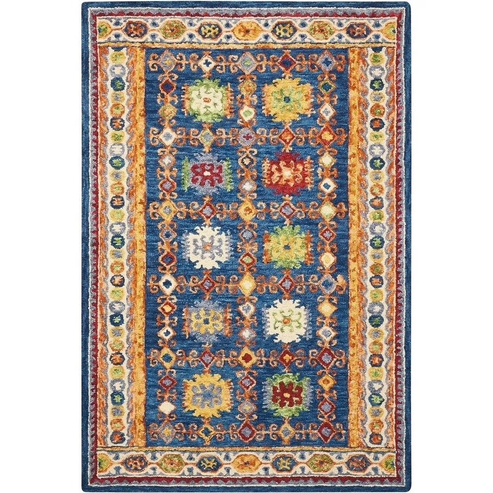 Nourison Vibrant Traditional Wool Area Rug