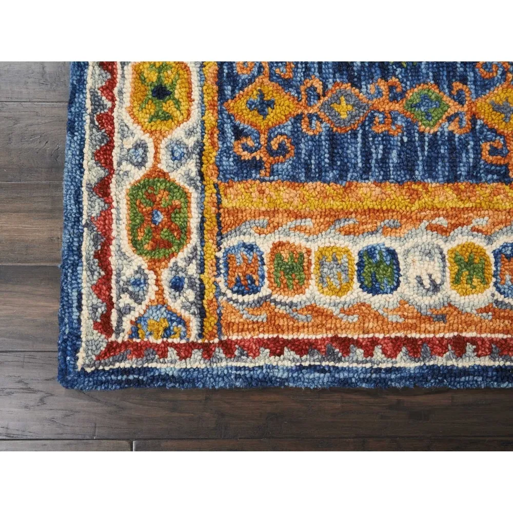 Nourison Vibrant Traditional Wool Area Rug