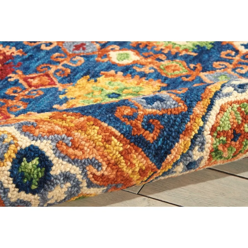 Nourison Vibrant Traditional Wool Area Rug