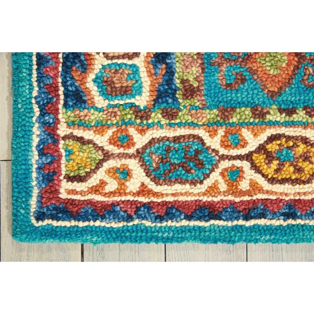 Nourison Vibrant Traditional Wool Area Rug