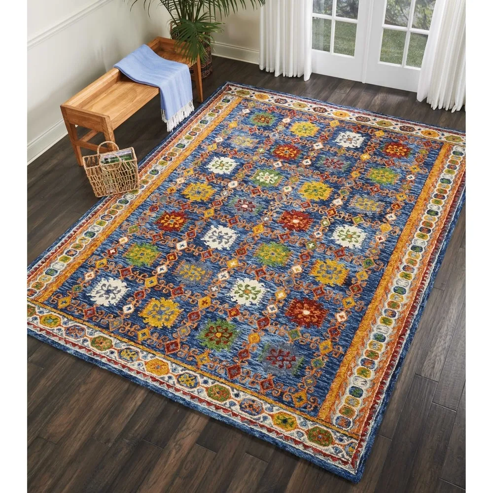 Nourison Vibrant Traditional Wool Area Rug