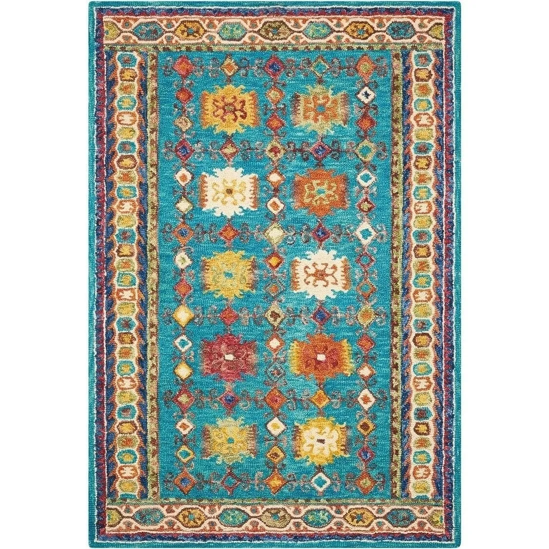 Nourison Vibrant Traditional Wool Area Rug
