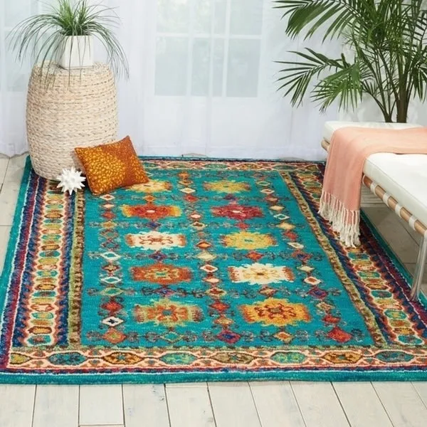 Nourison Vibrant Traditional Wool Area Rug