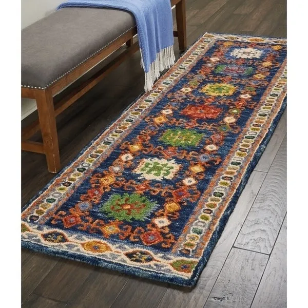 Nourison Vibrant Traditional Wool Area Rug