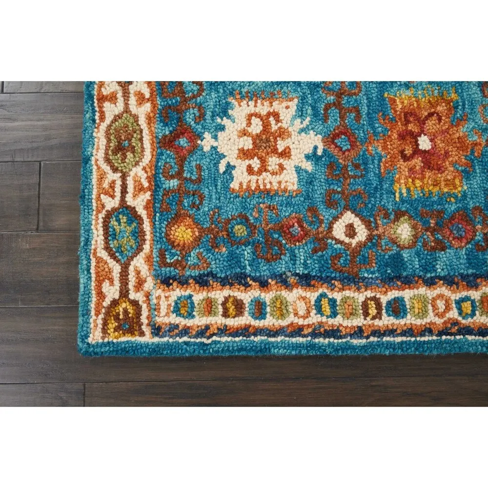 Nourison Vibrant Traditional Wool Area Rug