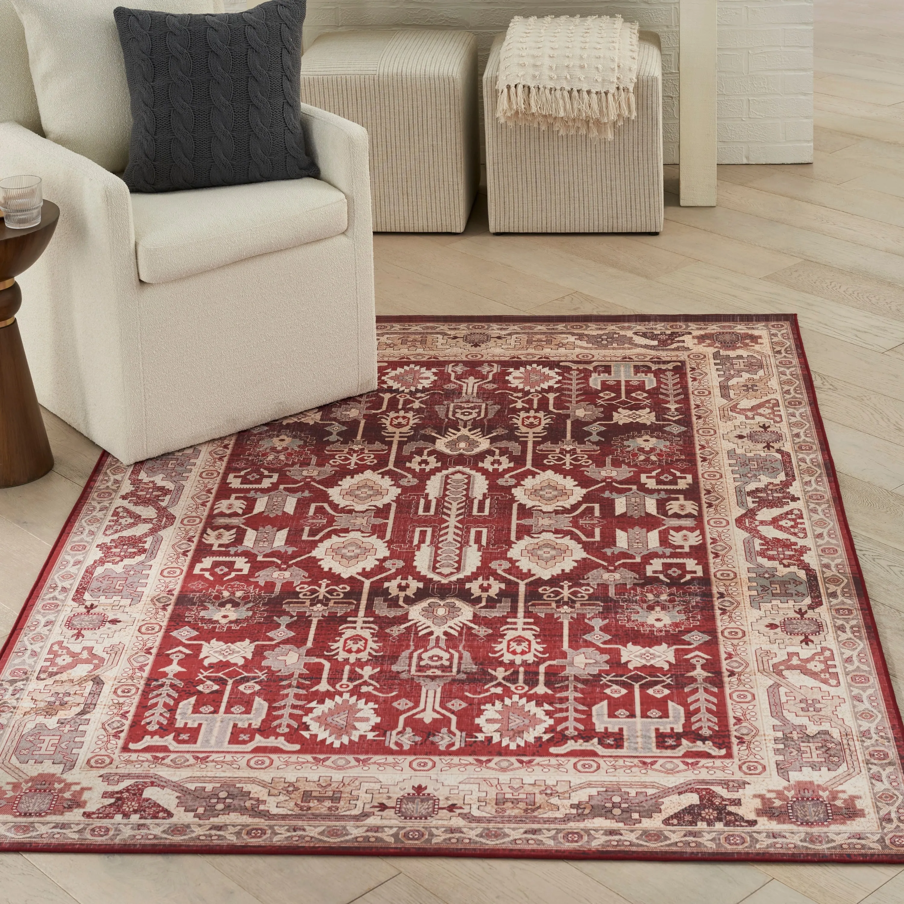 Nourison Vintage Home Indoor Persian Area Rug