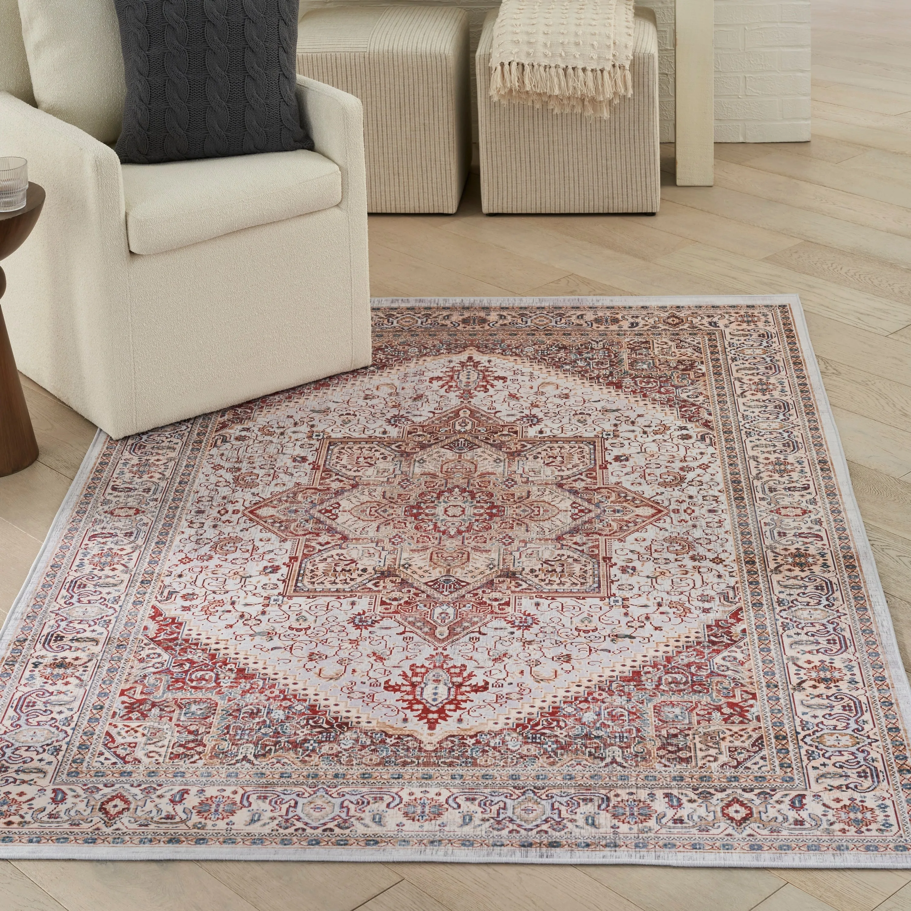Nourison Vintage Home Indoor Persian Area Rug