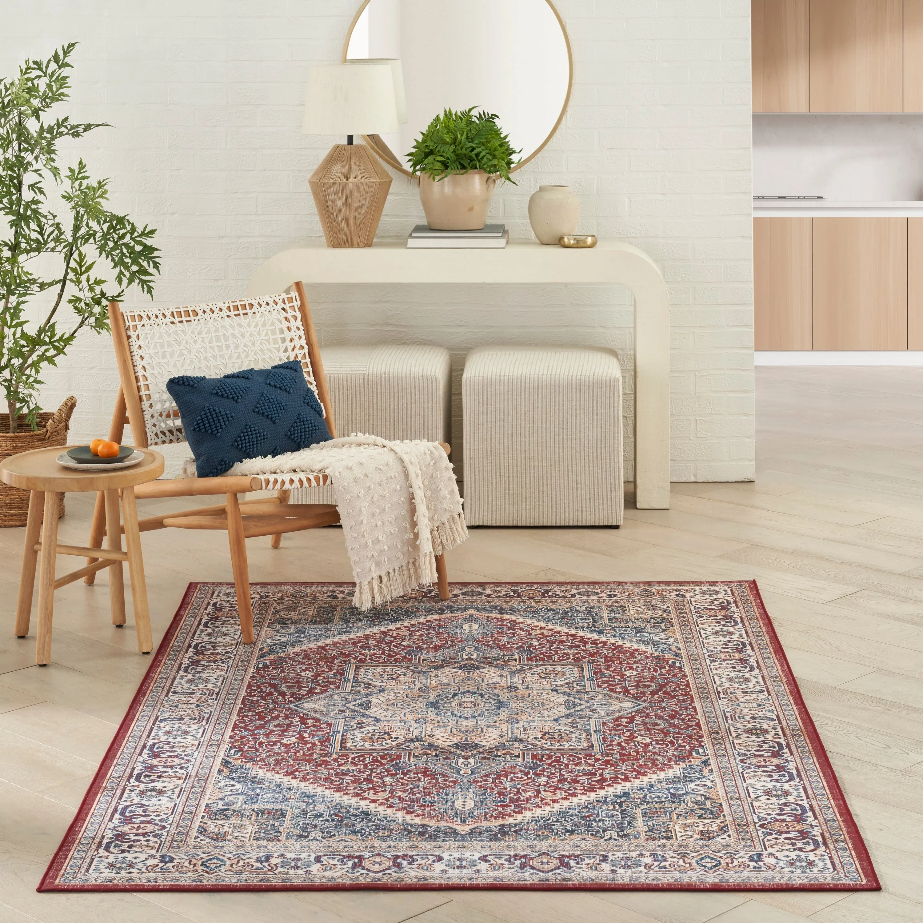 Nourison Vintage Home Indoor Persian Area Rug