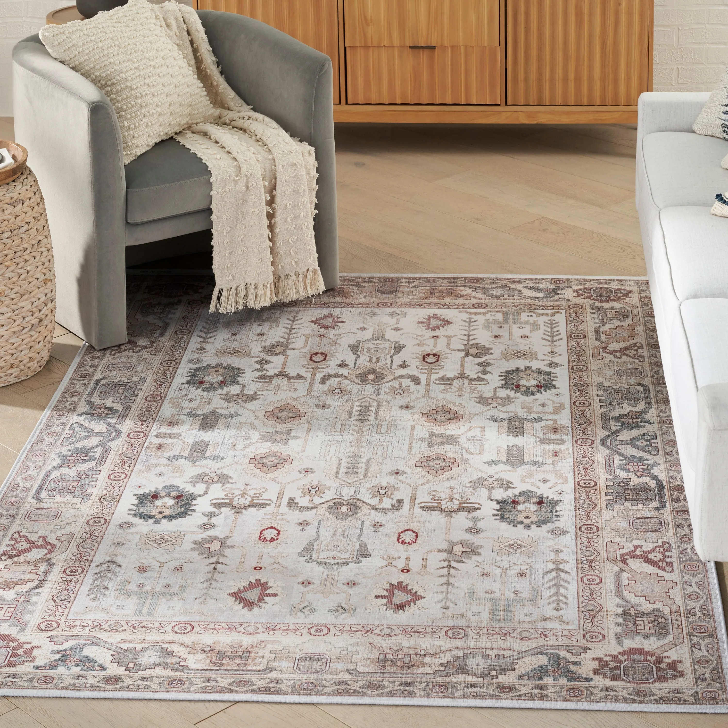 Nourison Vintage Home Indoor Persian Area Rug