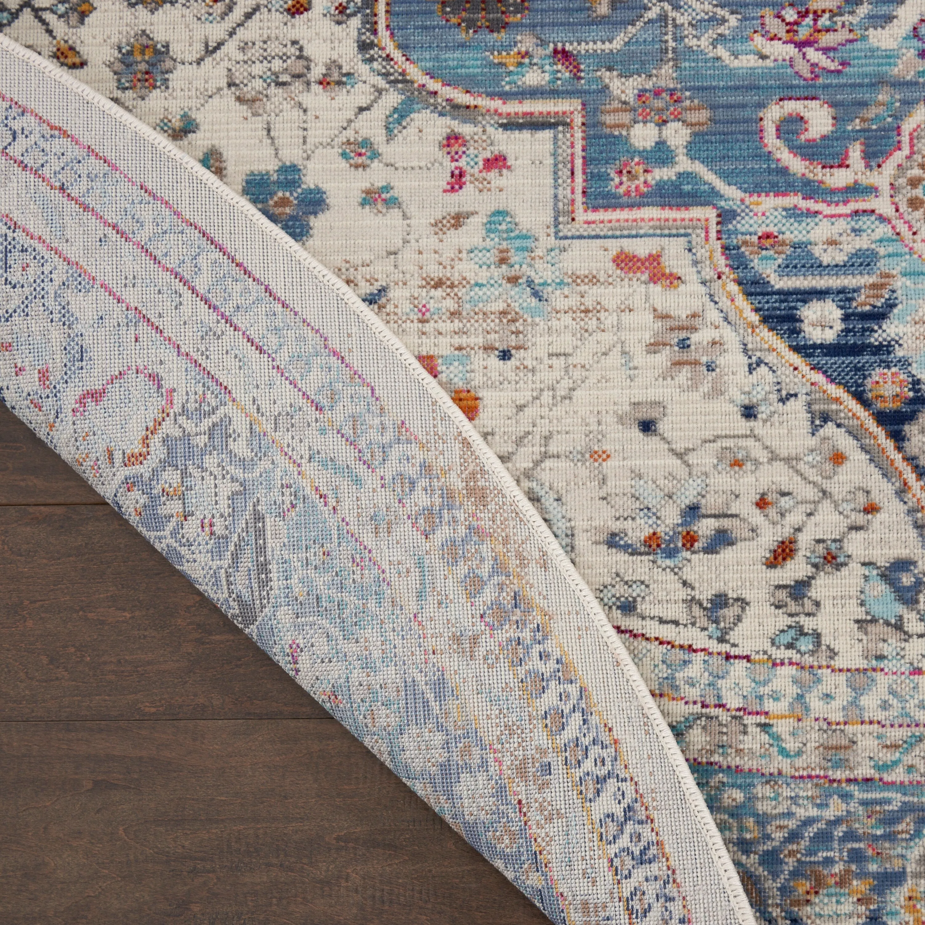 Nourison Vintage Kashan Persian Medallion Area Rug