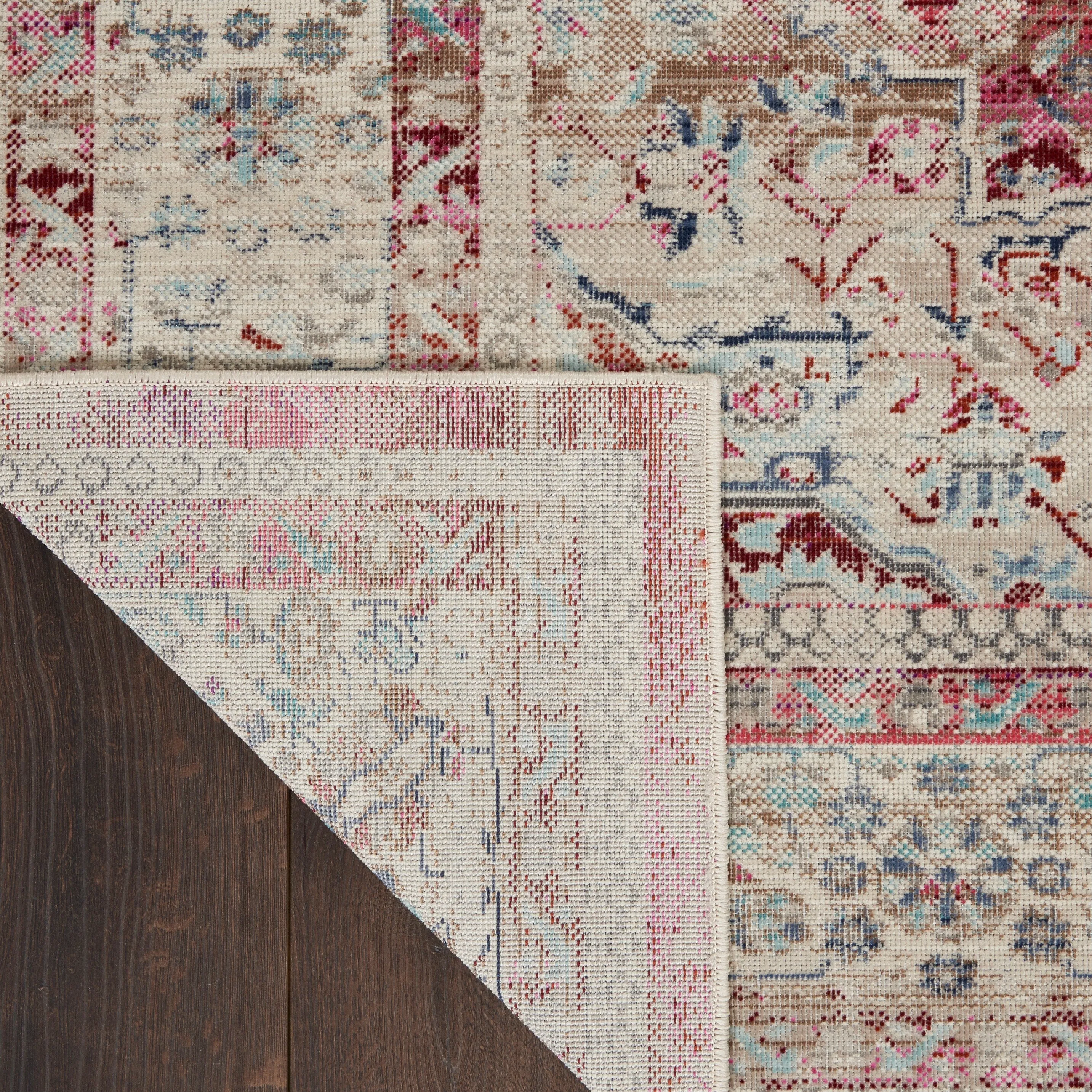 Nourison Vintage Kashan Persian Medallion Area Rug