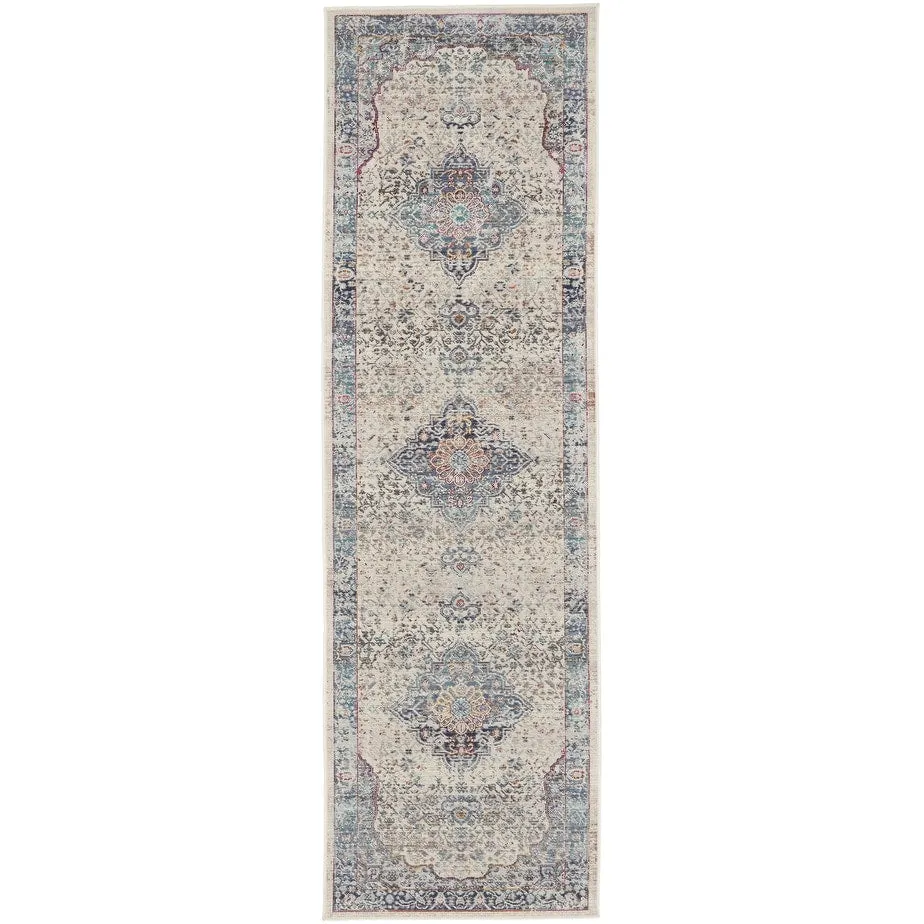 Nourison Vintage Kashan Persian Medallion Area Rug