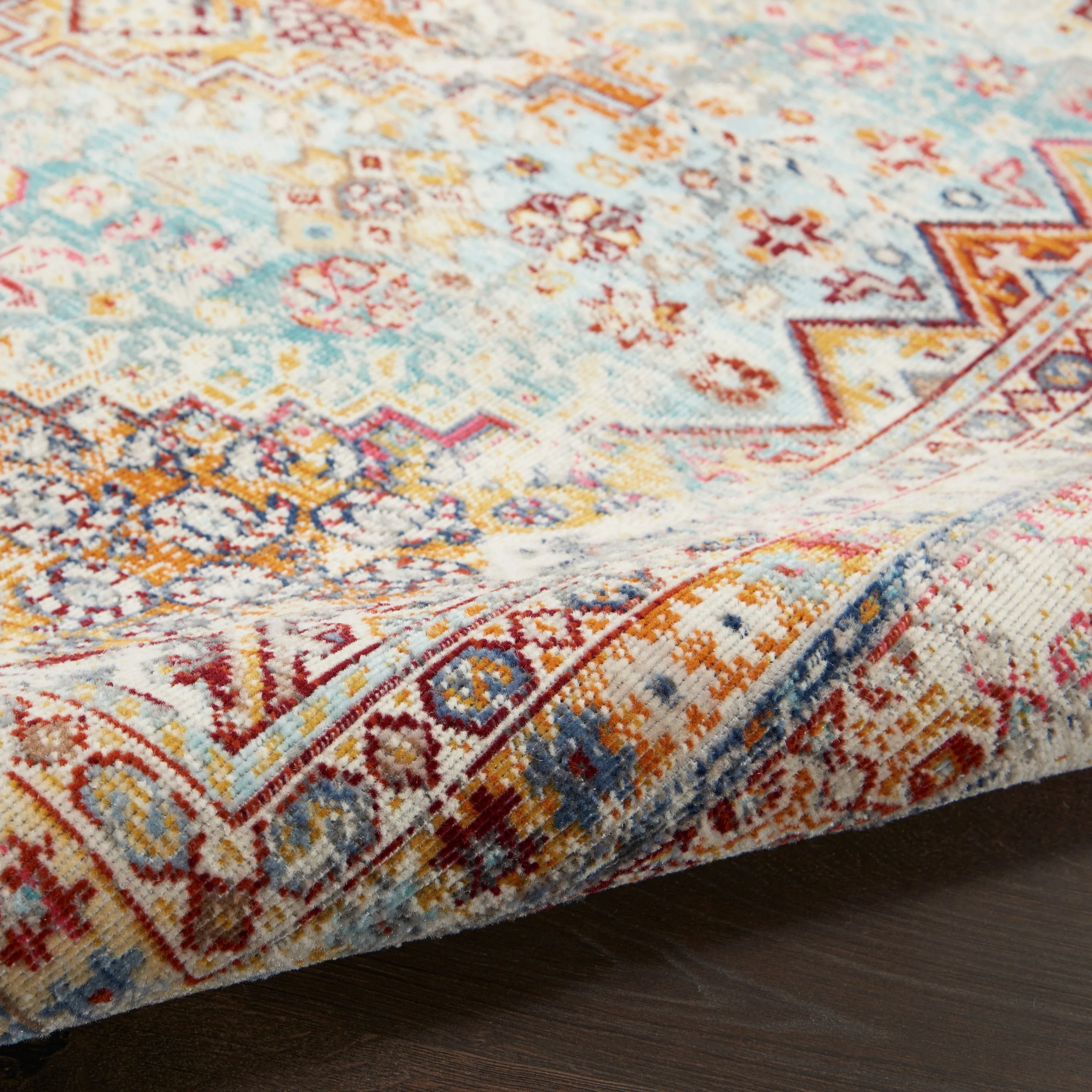 Nourison Vintage Kashan Traditional Persian Vintage Area Rug