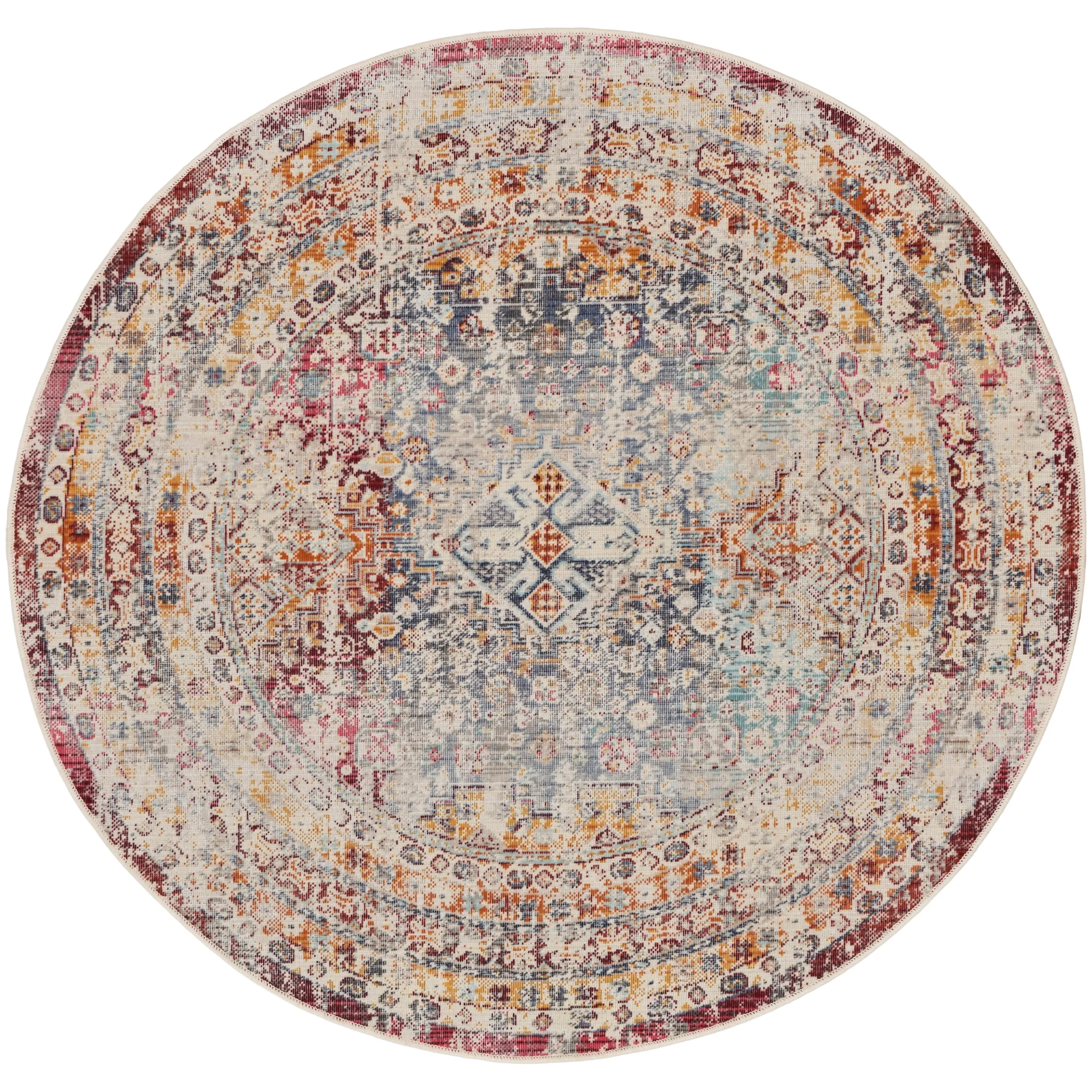 Nourison Vintage Kashan Traditional Persian Vintage Area Rug