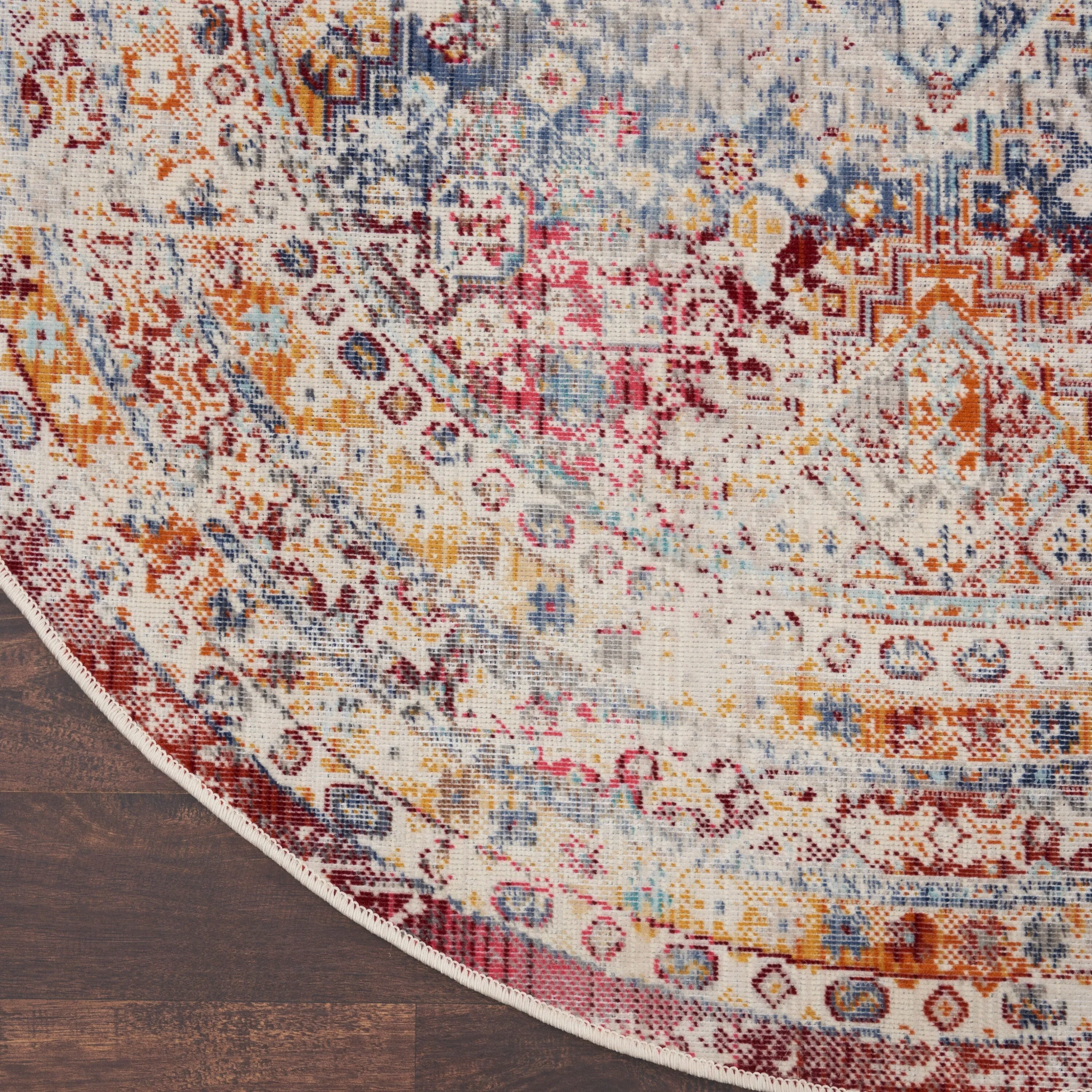 Nourison Vintage Kashan Traditional Persian Vintage Area Rug