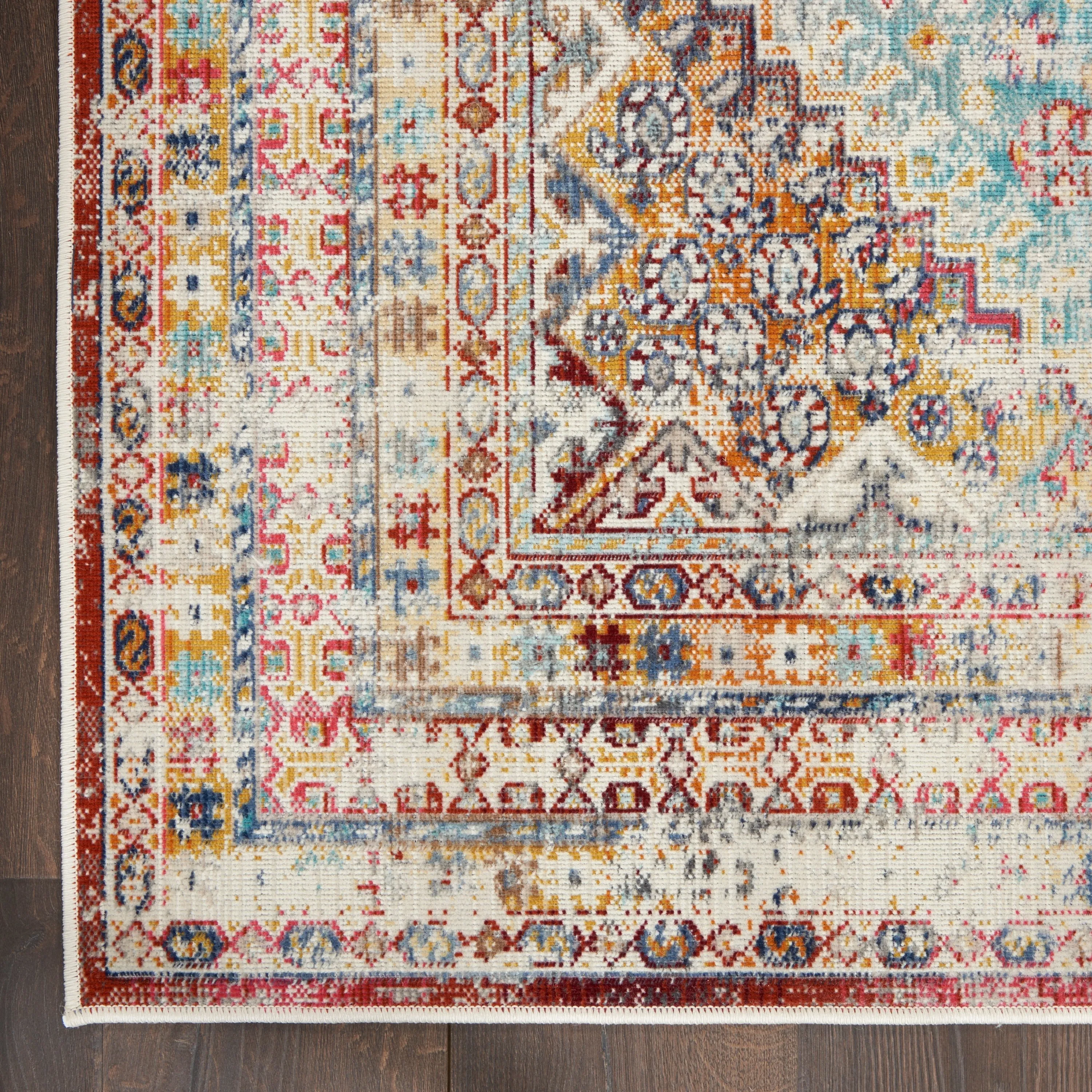 Nourison Vintage Kashan Traditional Persian Vintage Area Rug