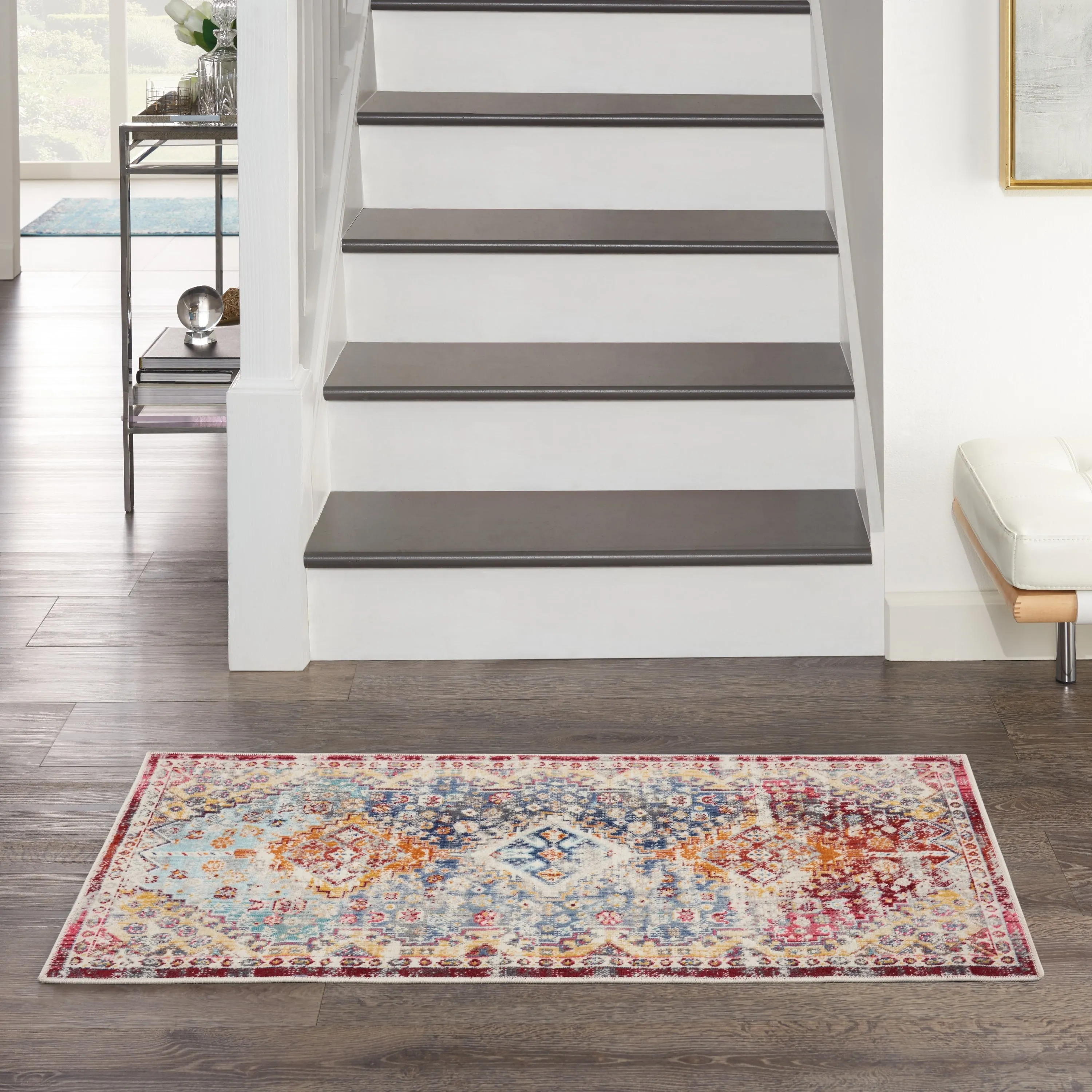 Nourison Vintage Kashan Traditional Persian Vintage Area Rug