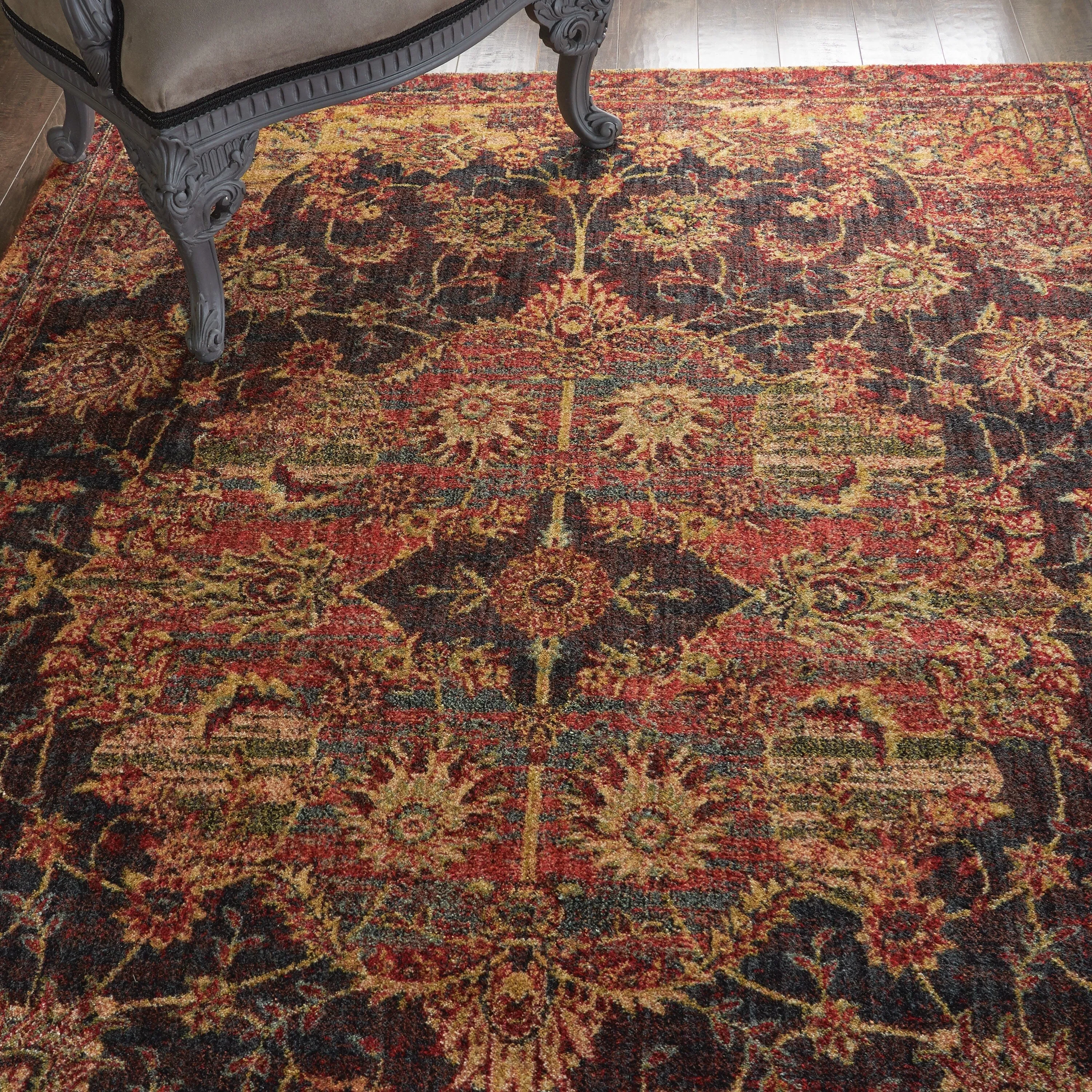 Nourison Vintage Tradition Persian Medallion Area Rug