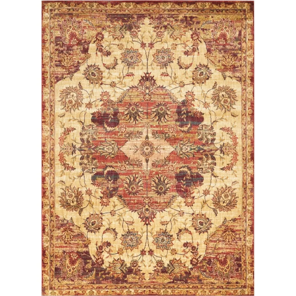 Nourison Vintage Tradition Persian Medallion Area Rug