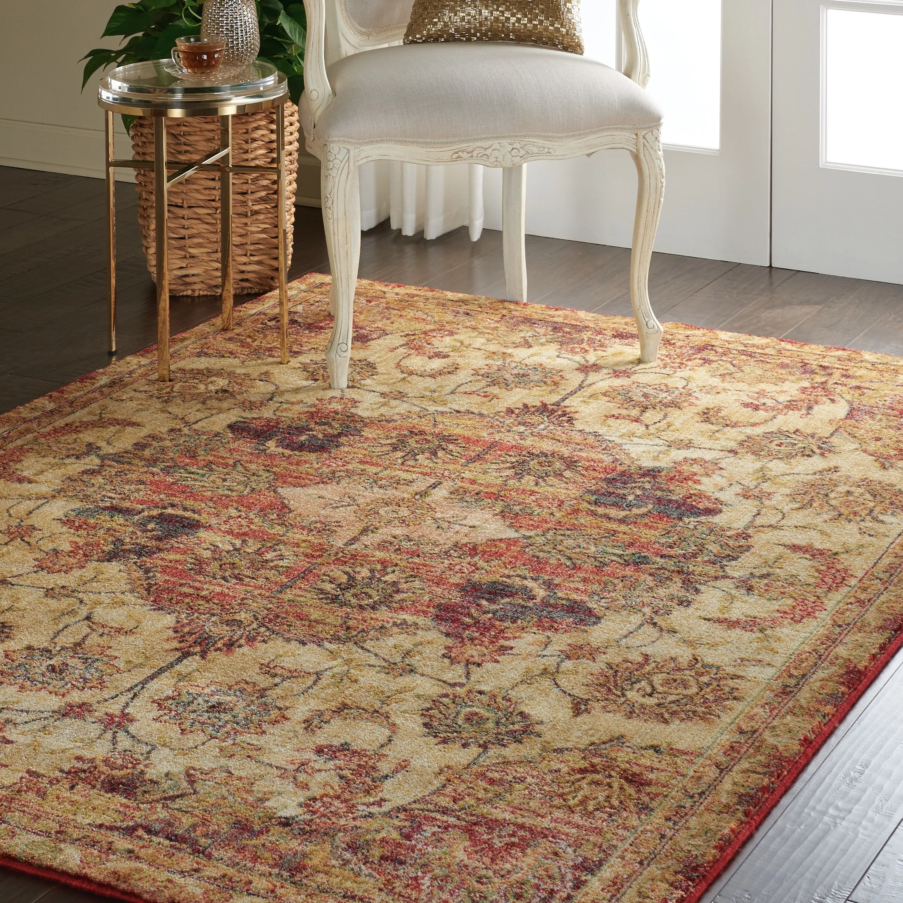 Nourison Vintage Tradition Persian Medallion Area Rug