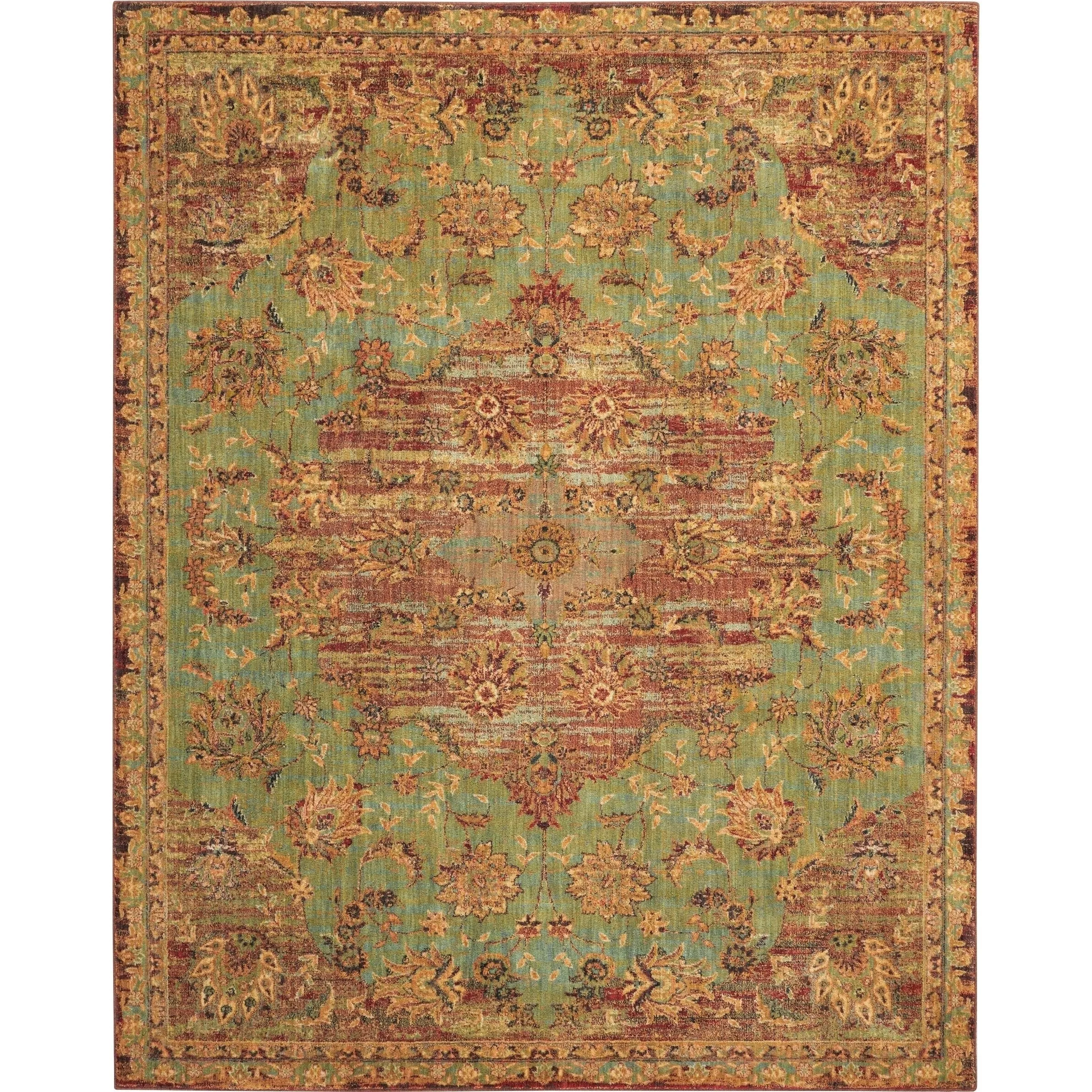 Nourison Vintage Tradition Persian Medallion Area Rug