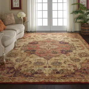 Nourison Vintage Tradition Persian Medallion Area Rug