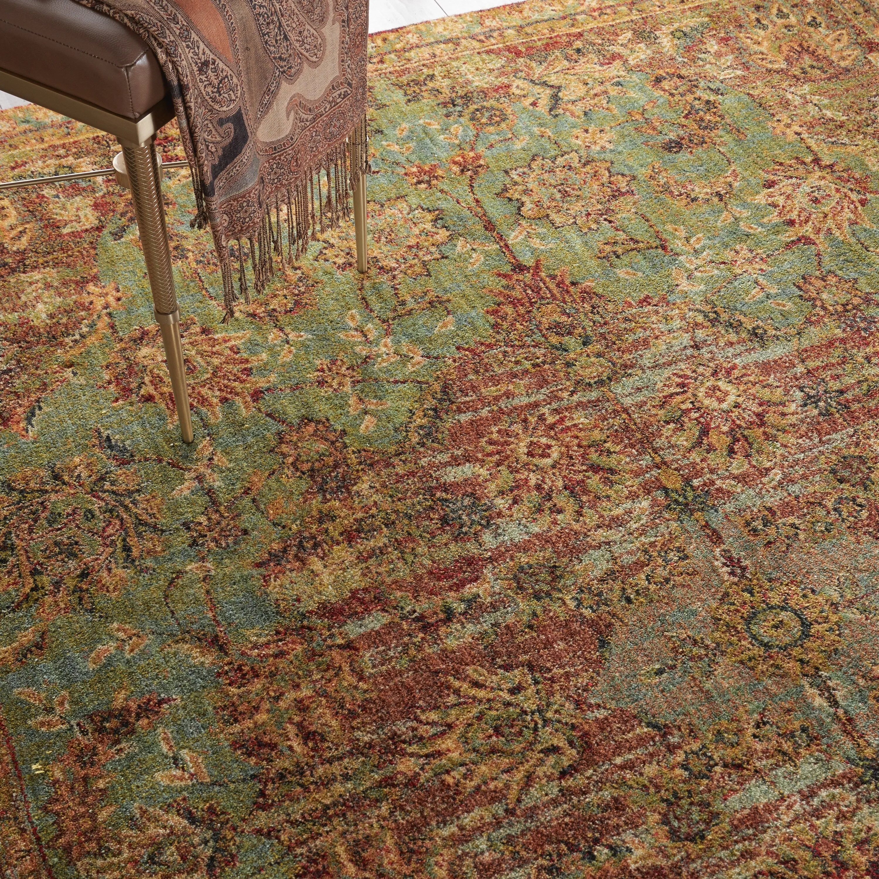 Nourison Vintage Tradition Persian Medallion Area Rug