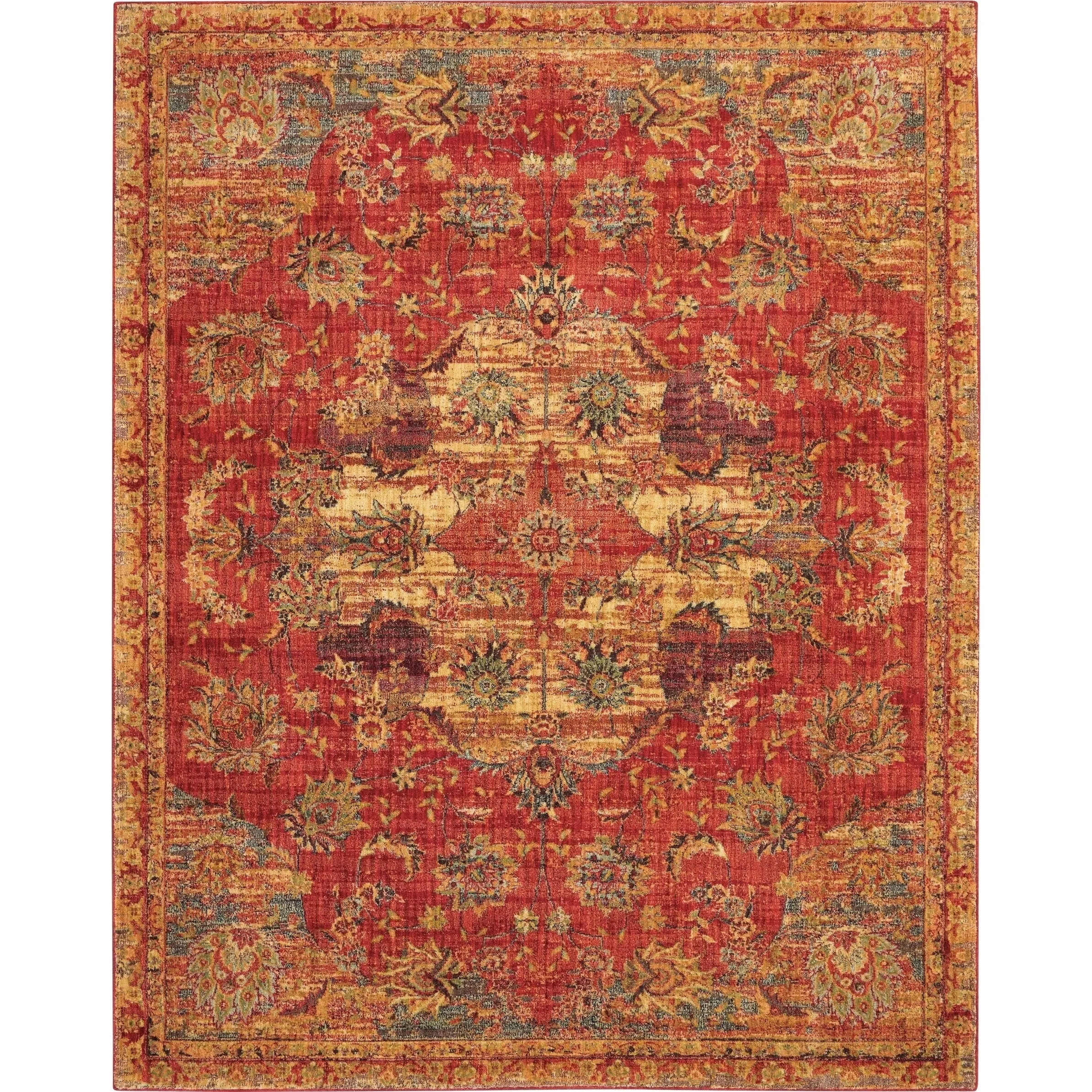 Nourison Vintage Tradition Persian Medallion Area Rug