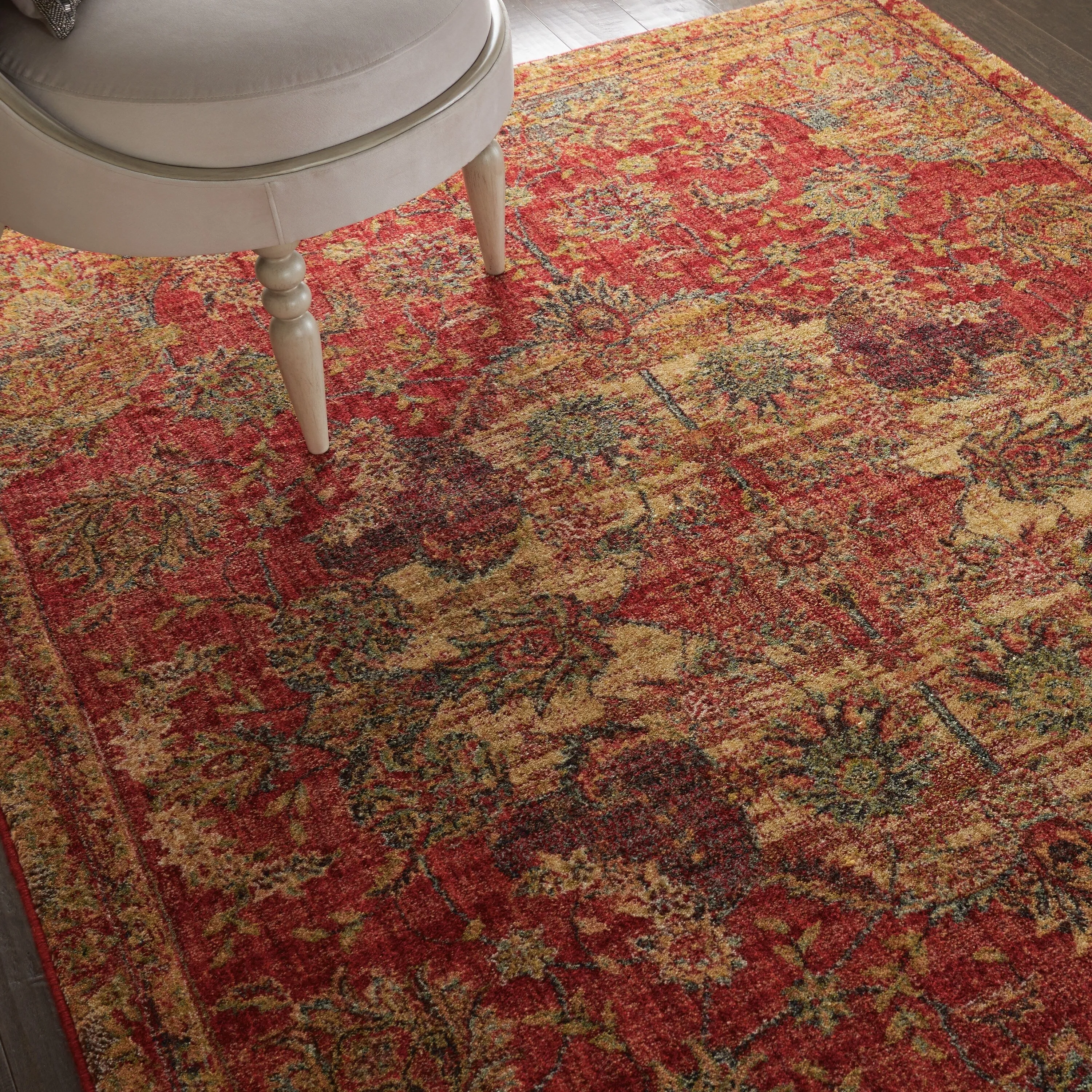 Nourison Vintage Tradition Persian Medallion Area Rug