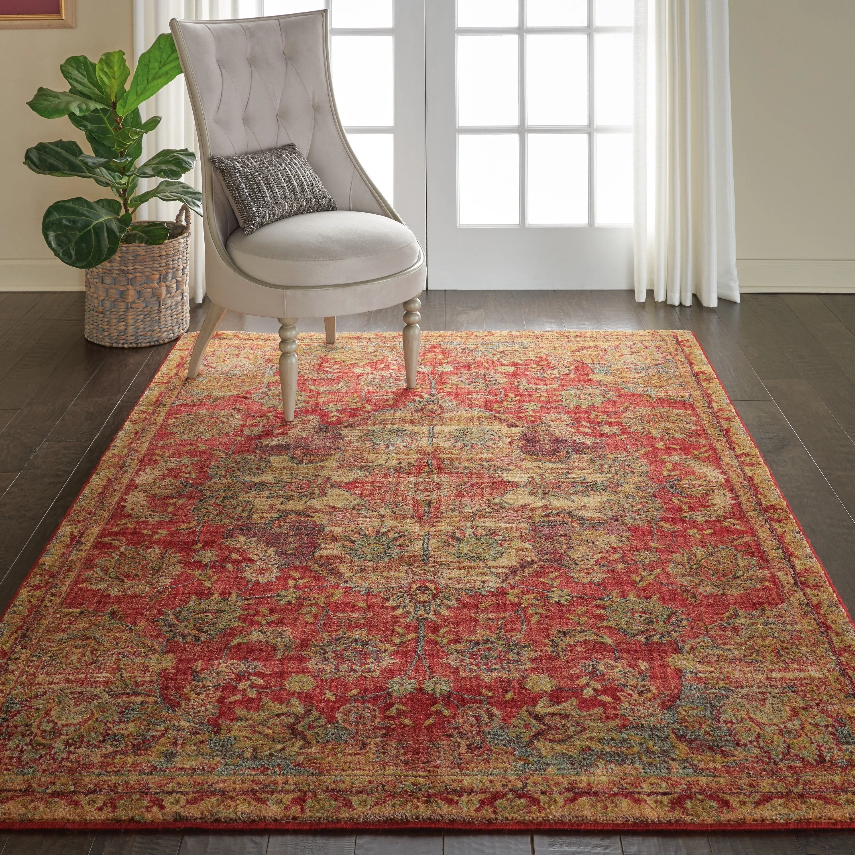 Nourison Vintage Tradition Persian Medallion Area Rug