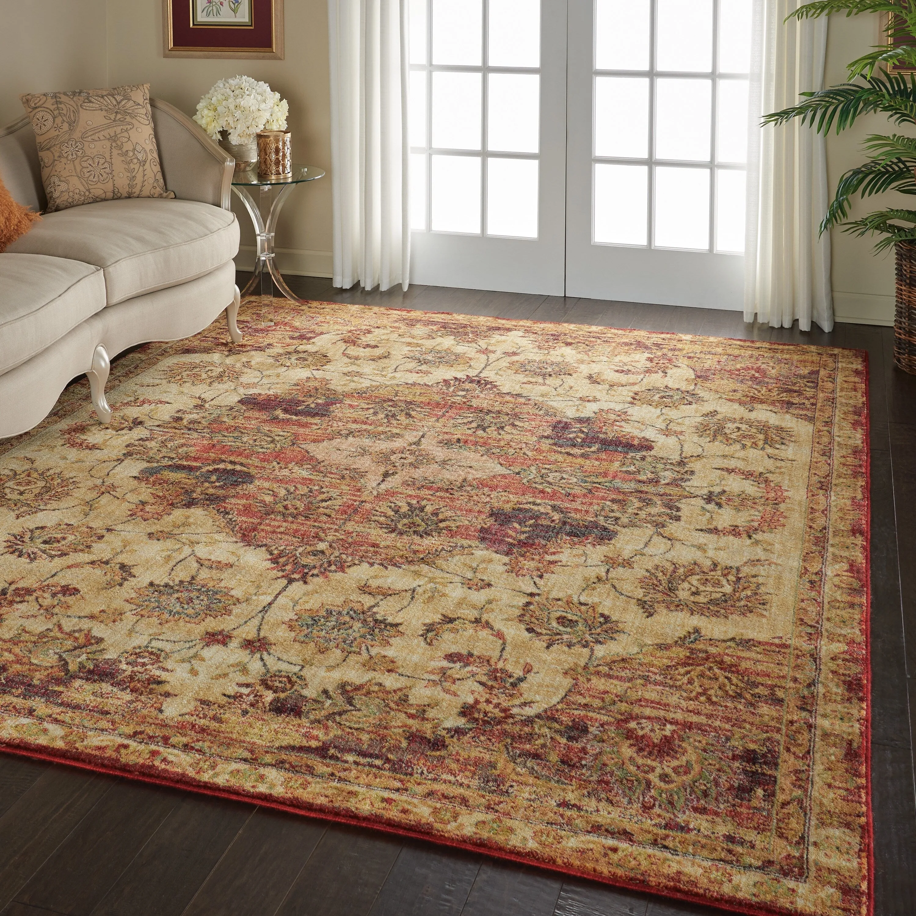 Nourison Vintage Tradition Persian Medallion Area Rug