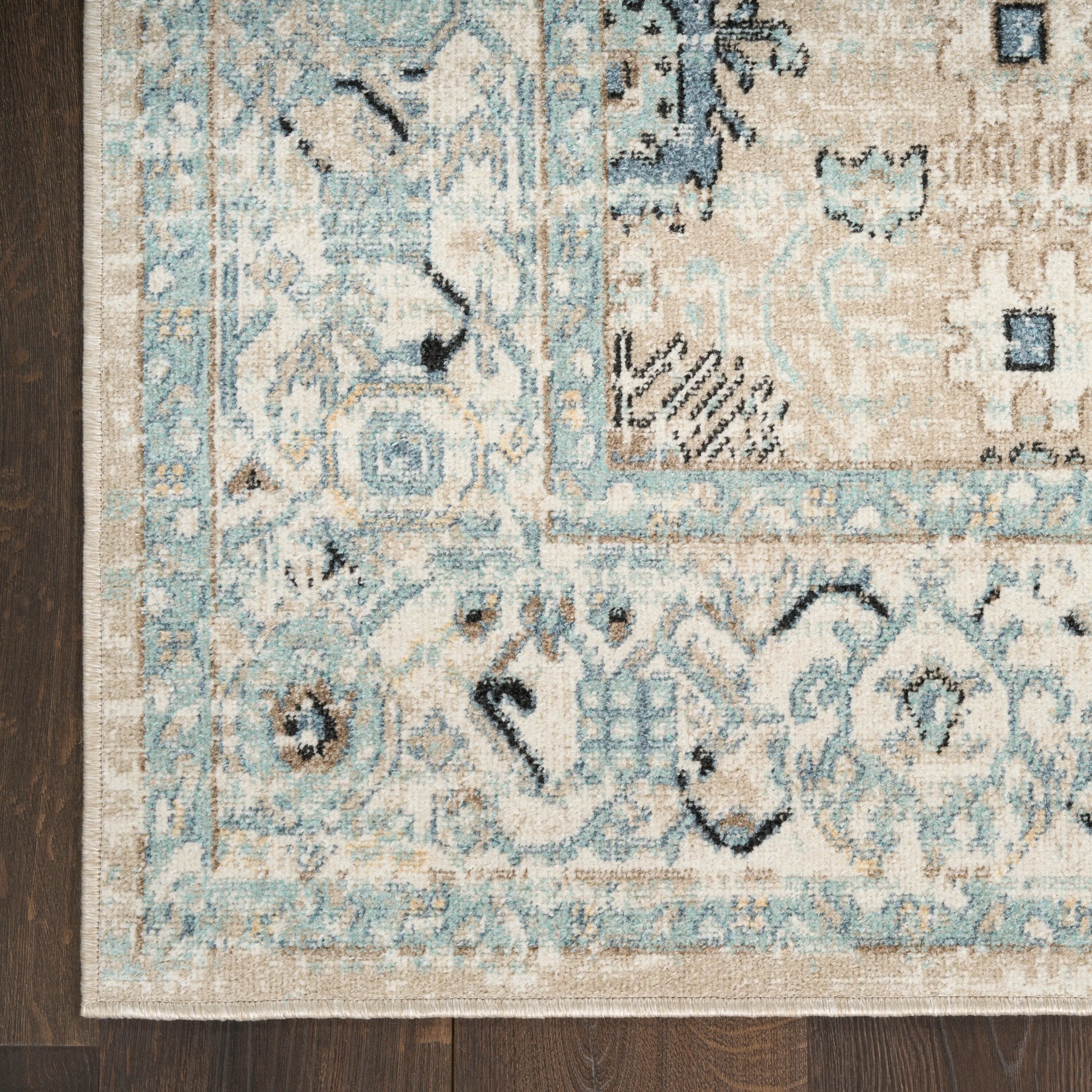 Nourison Washable Decor Indoor only Machine Washable Persian Area Rug