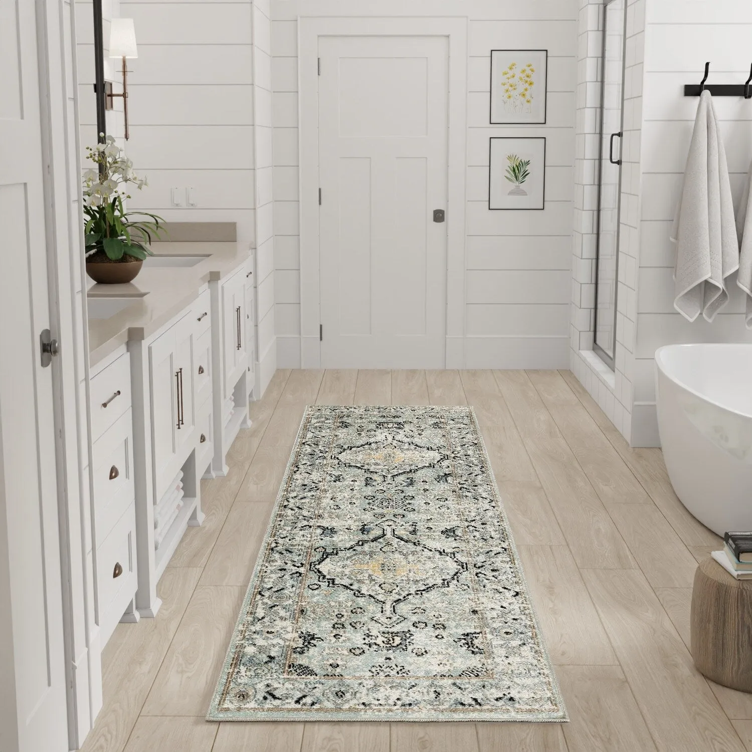 Nourison Washable Decor Indoor only Machine Washable Persian Area Rug