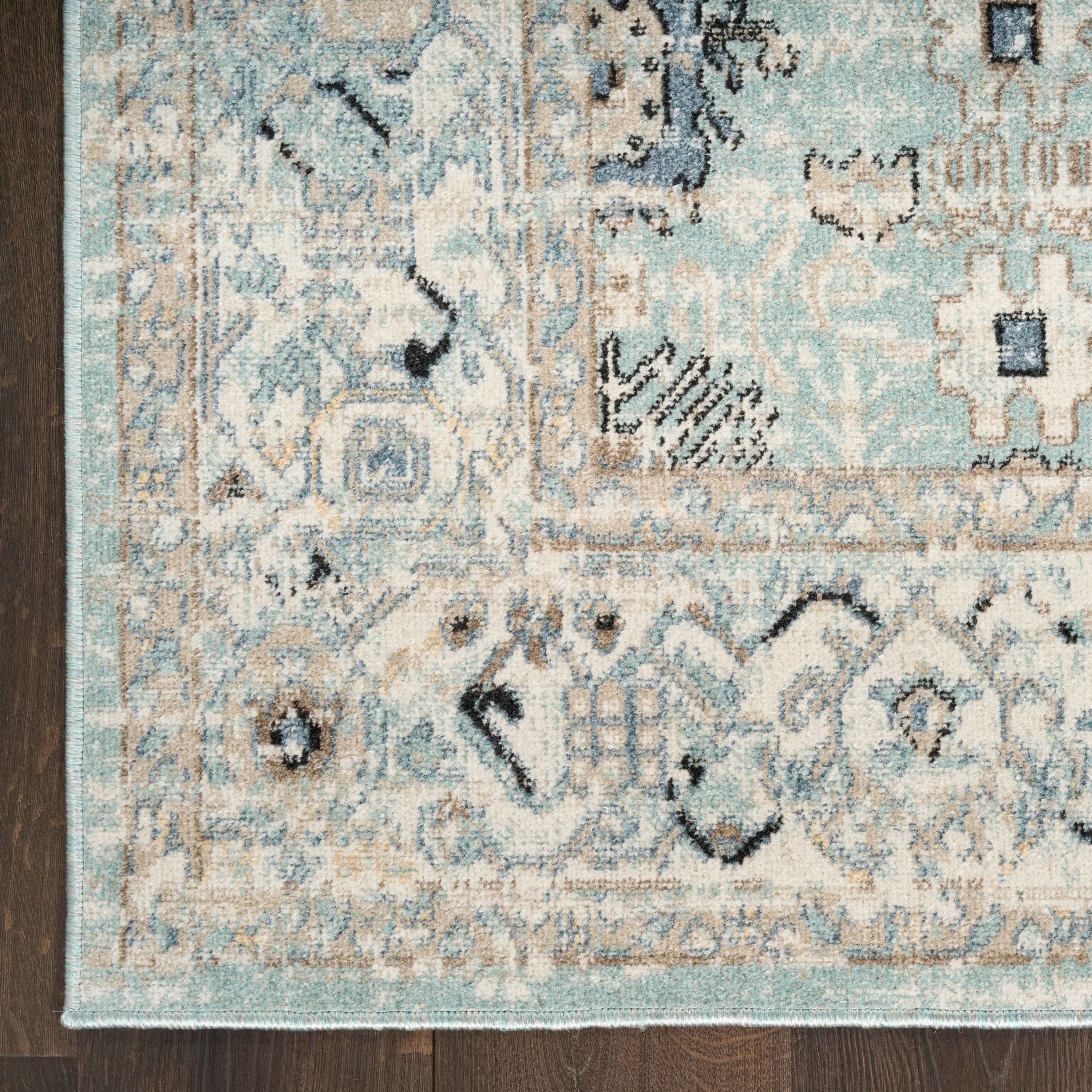 Nourison Washable Decor Indoor only Machine Washable Persian Area Rug