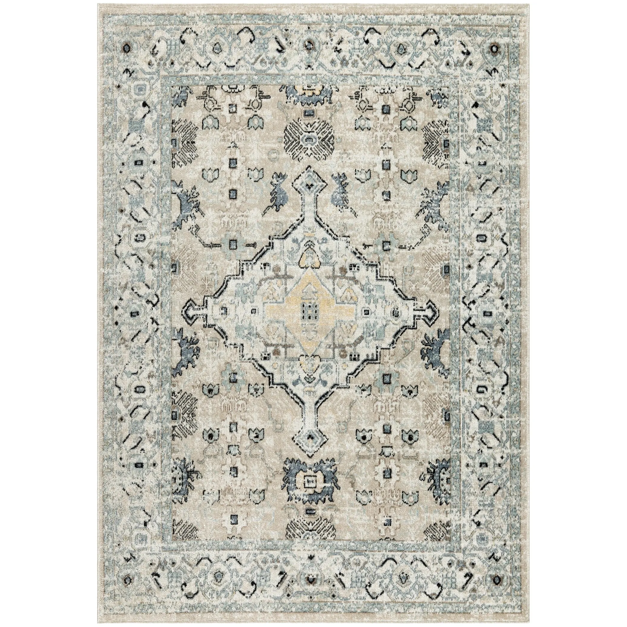 Nourison Washable Decor Indoor only Machine Washable Persian Area Rug