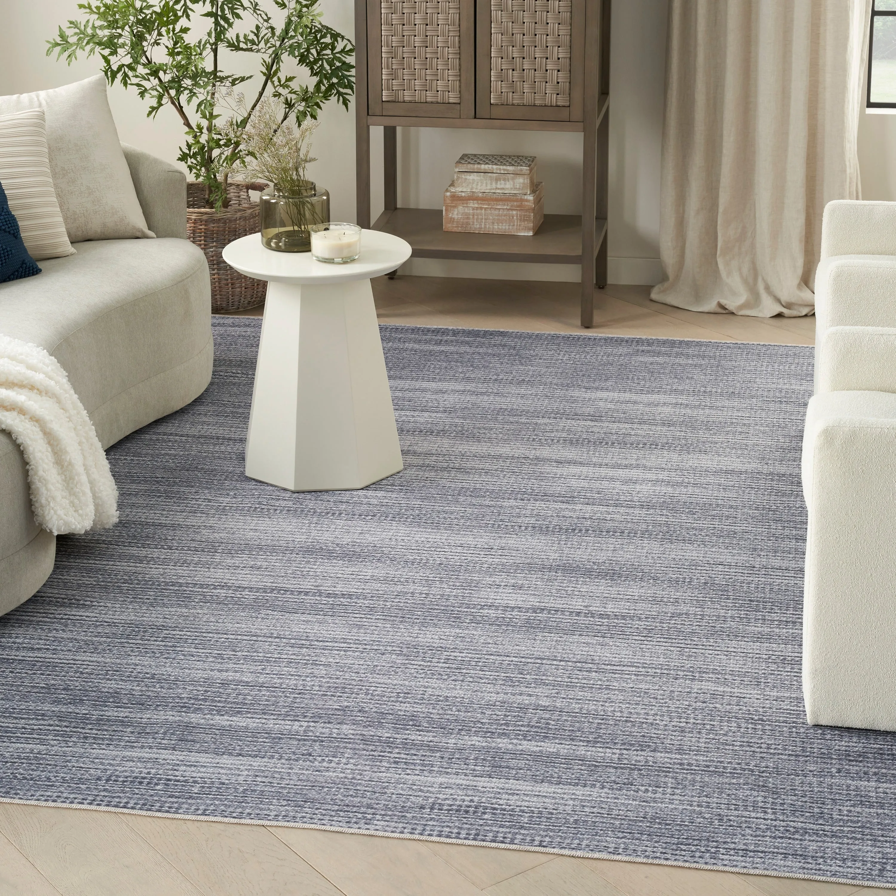 Nourison Washables Indoor Abstract Area Rug