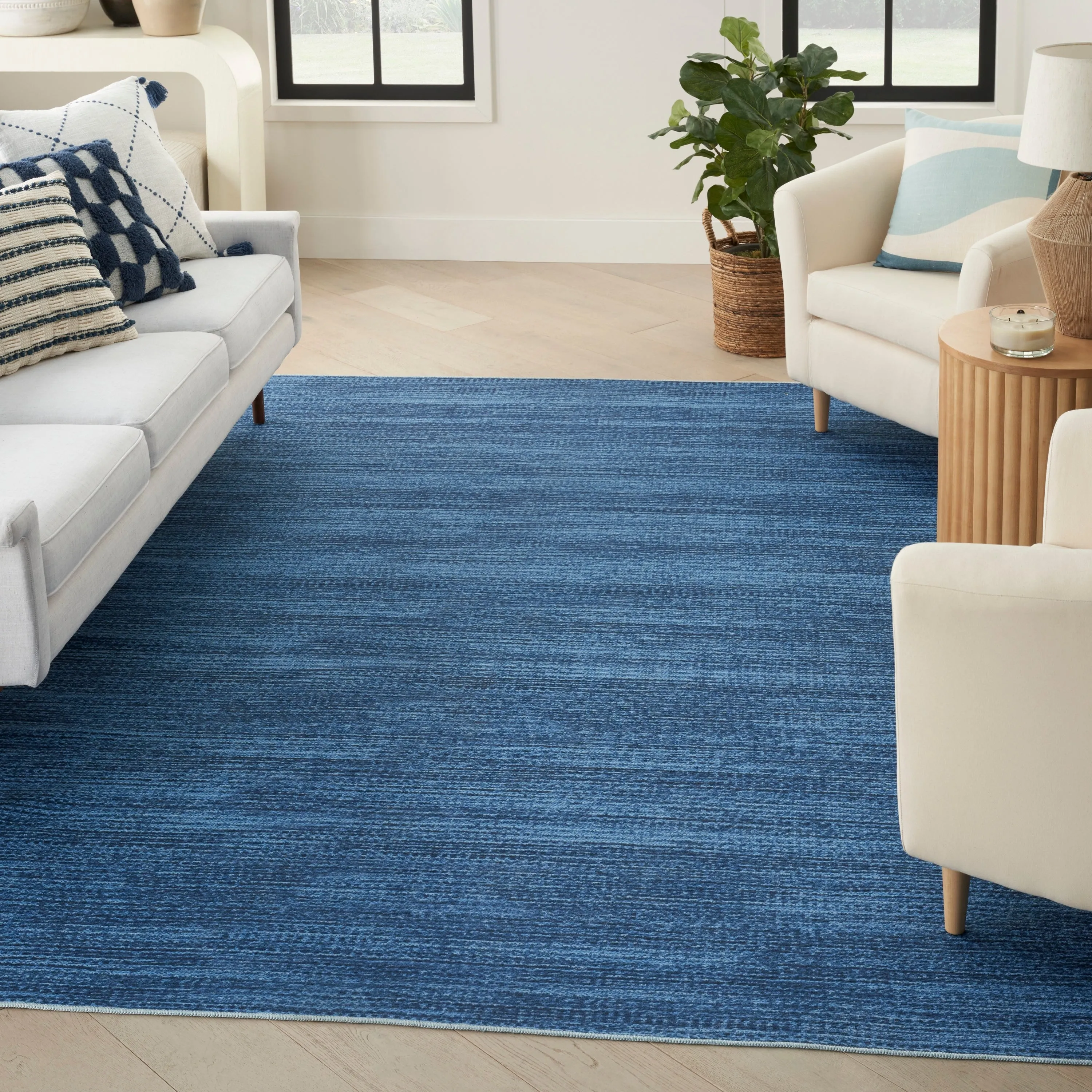 Nourison Washables Indoor Abstract Area Rug