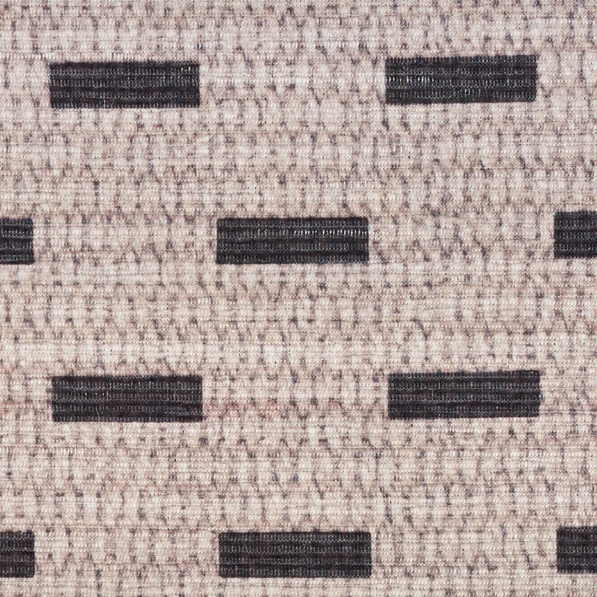 Nourison Washables Indoor Cream Geometric Area Rug