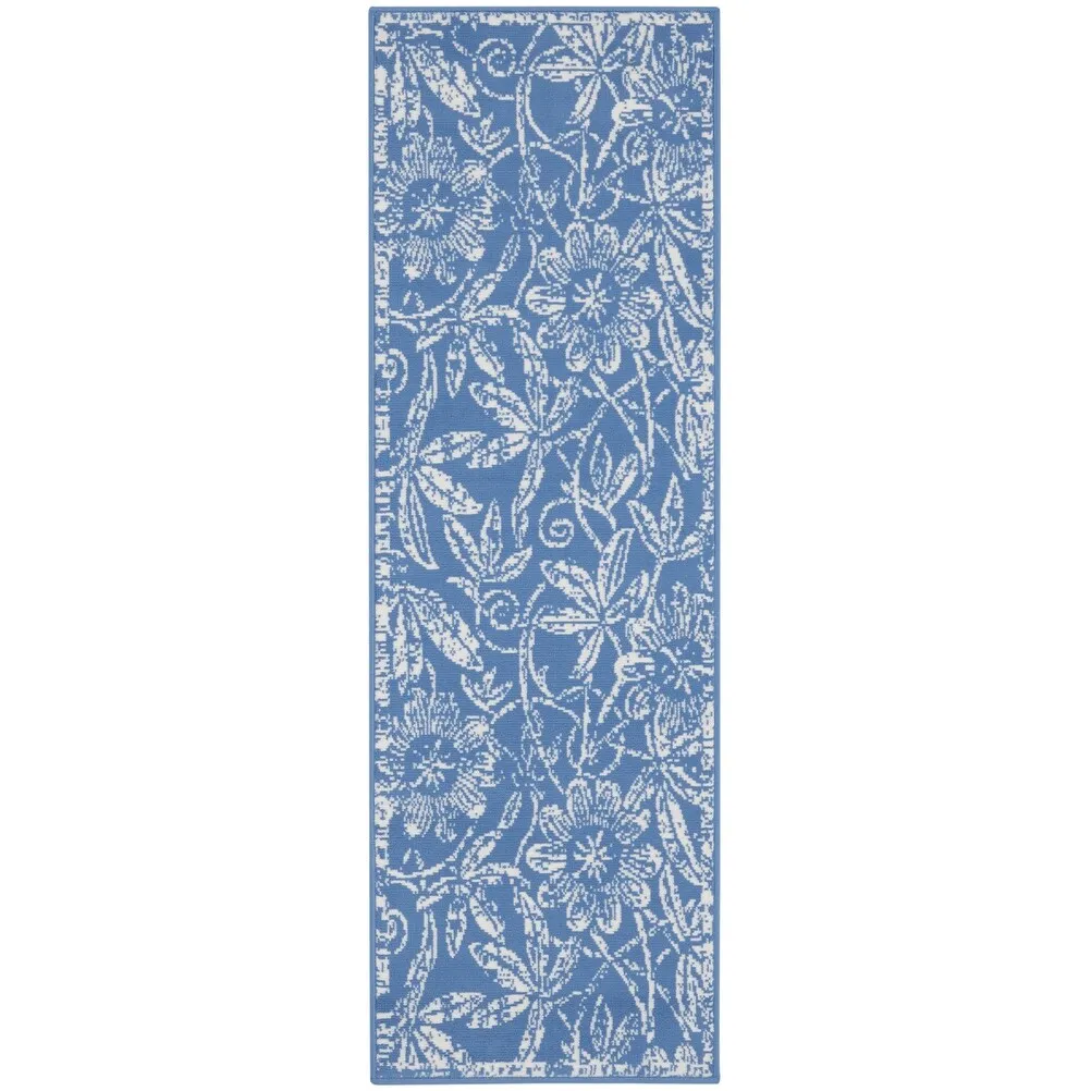 Nourison Whimsicle Country Farmhouse Floral Area Rug