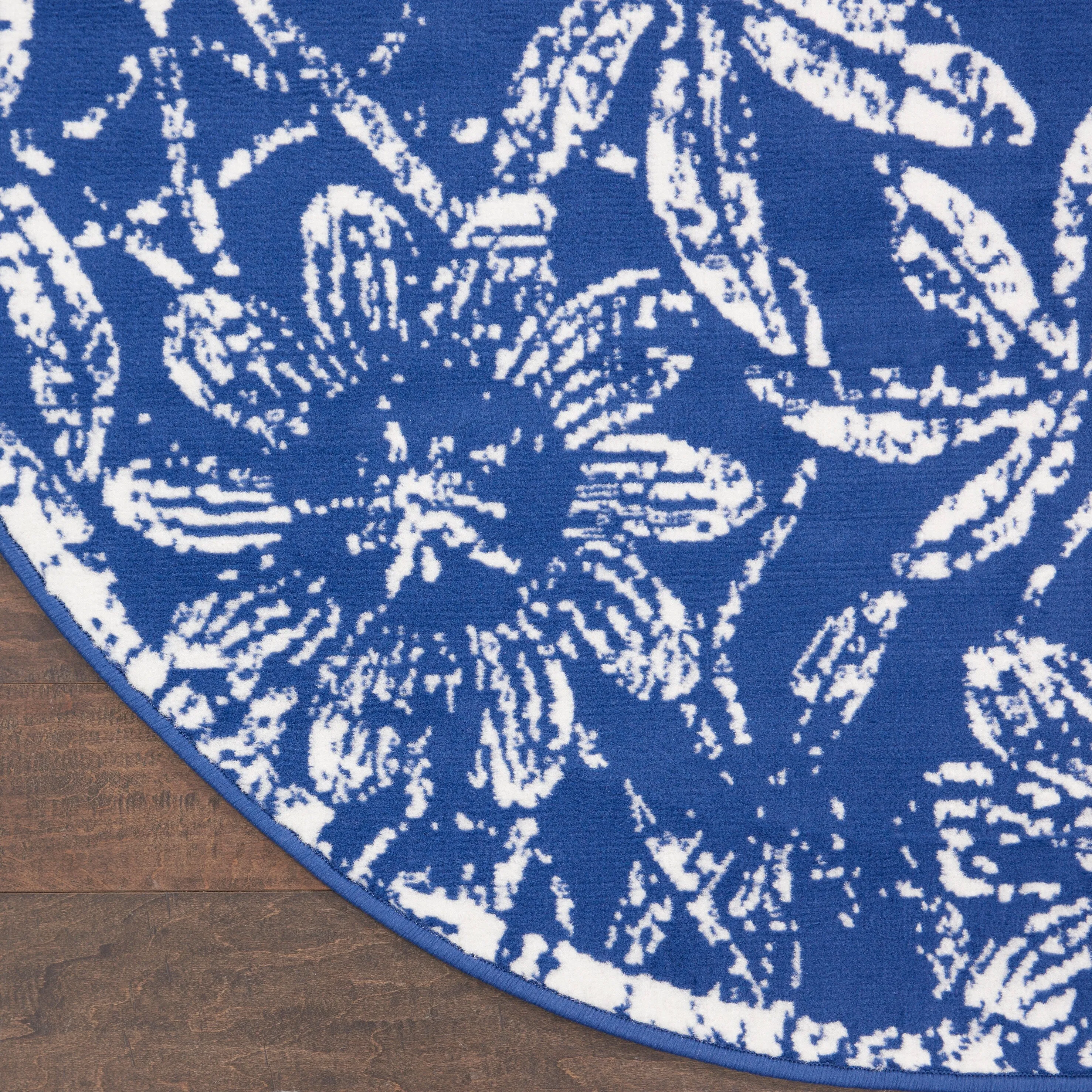 Nourison Whimsicle Country Farmhouse Floral Area Rug